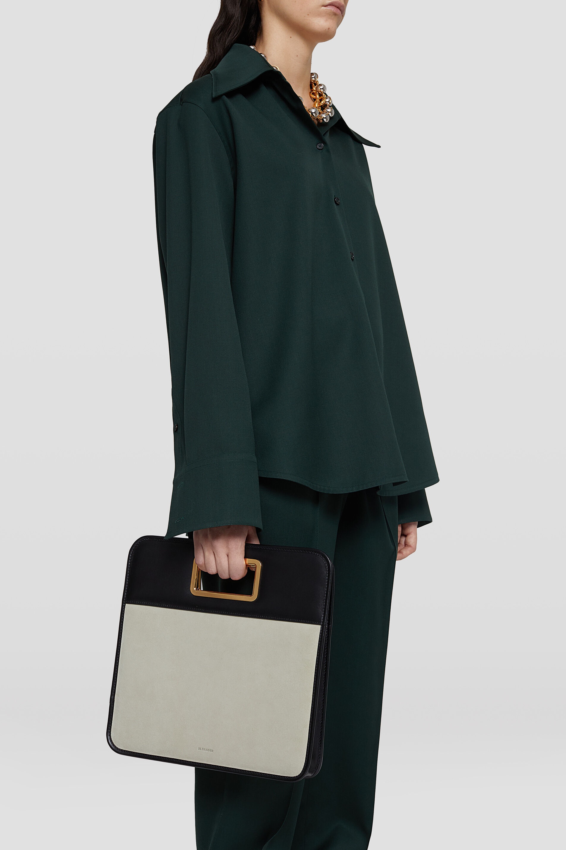 Square Handle Clutch - 5