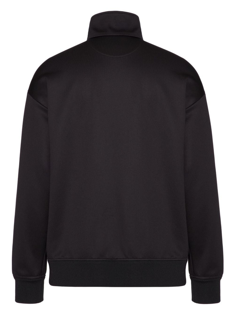 Valentino piped-trim detail track jacket outlook