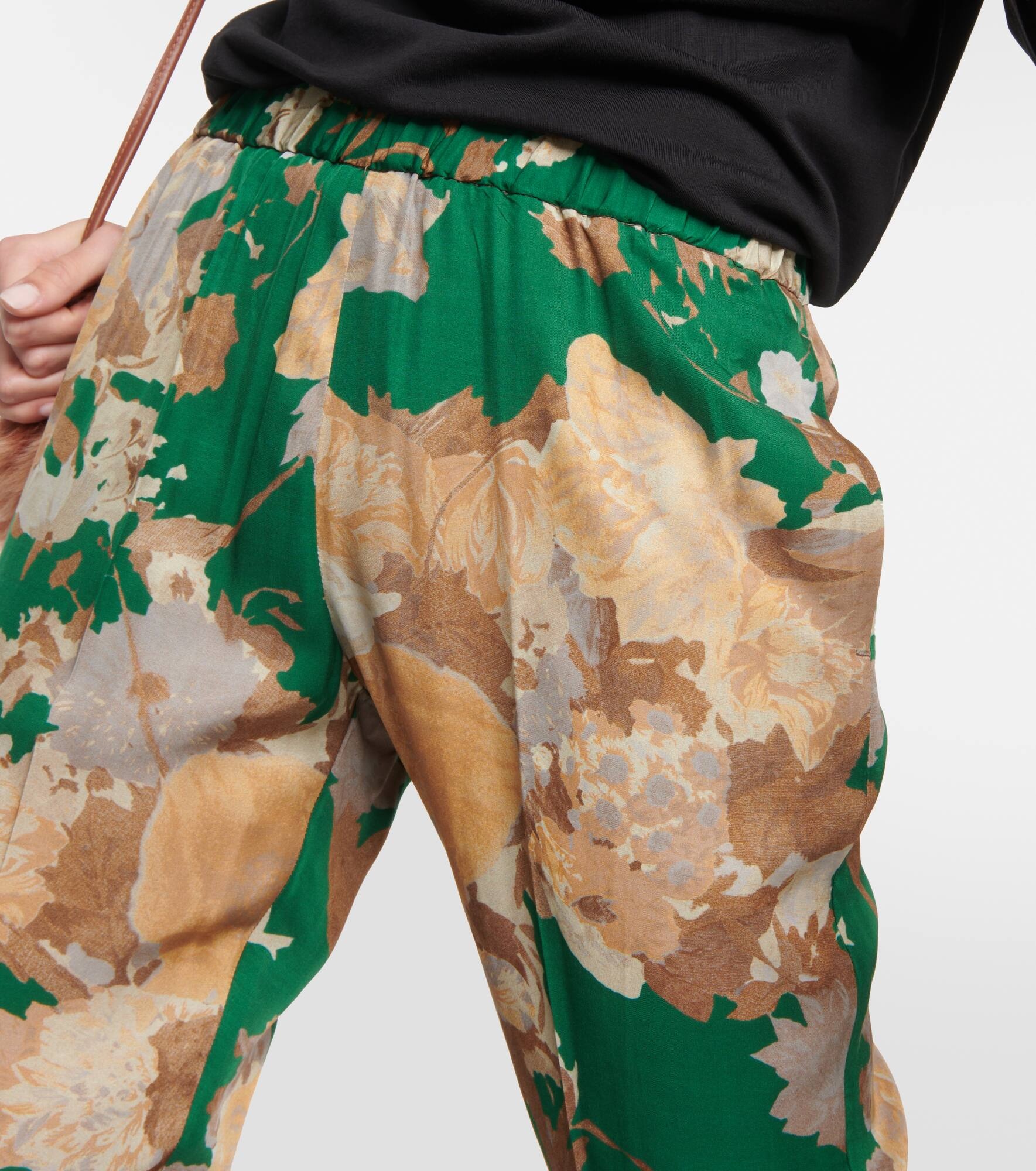 Printed slim pants - 4