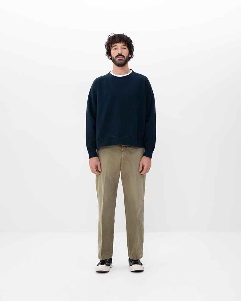 AMPLUS SB CREW L/S (N.D.) DK.INDIGO - 3