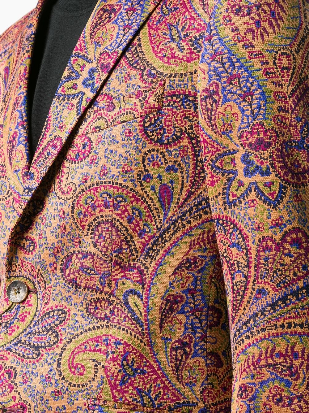 paisley blazer - 5