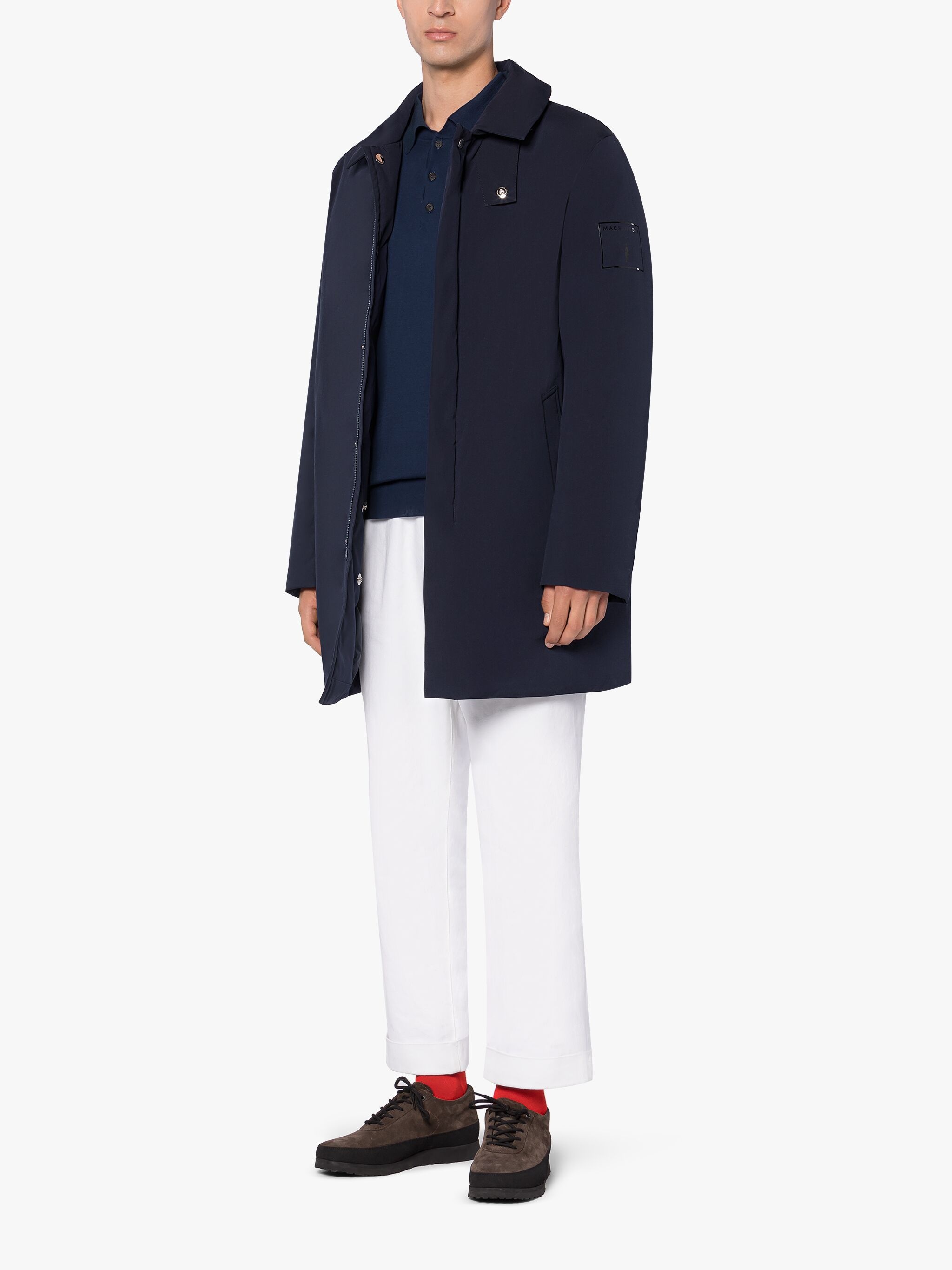 SKIDDAW NAVY ECO DRY THERMAL COAT - 4