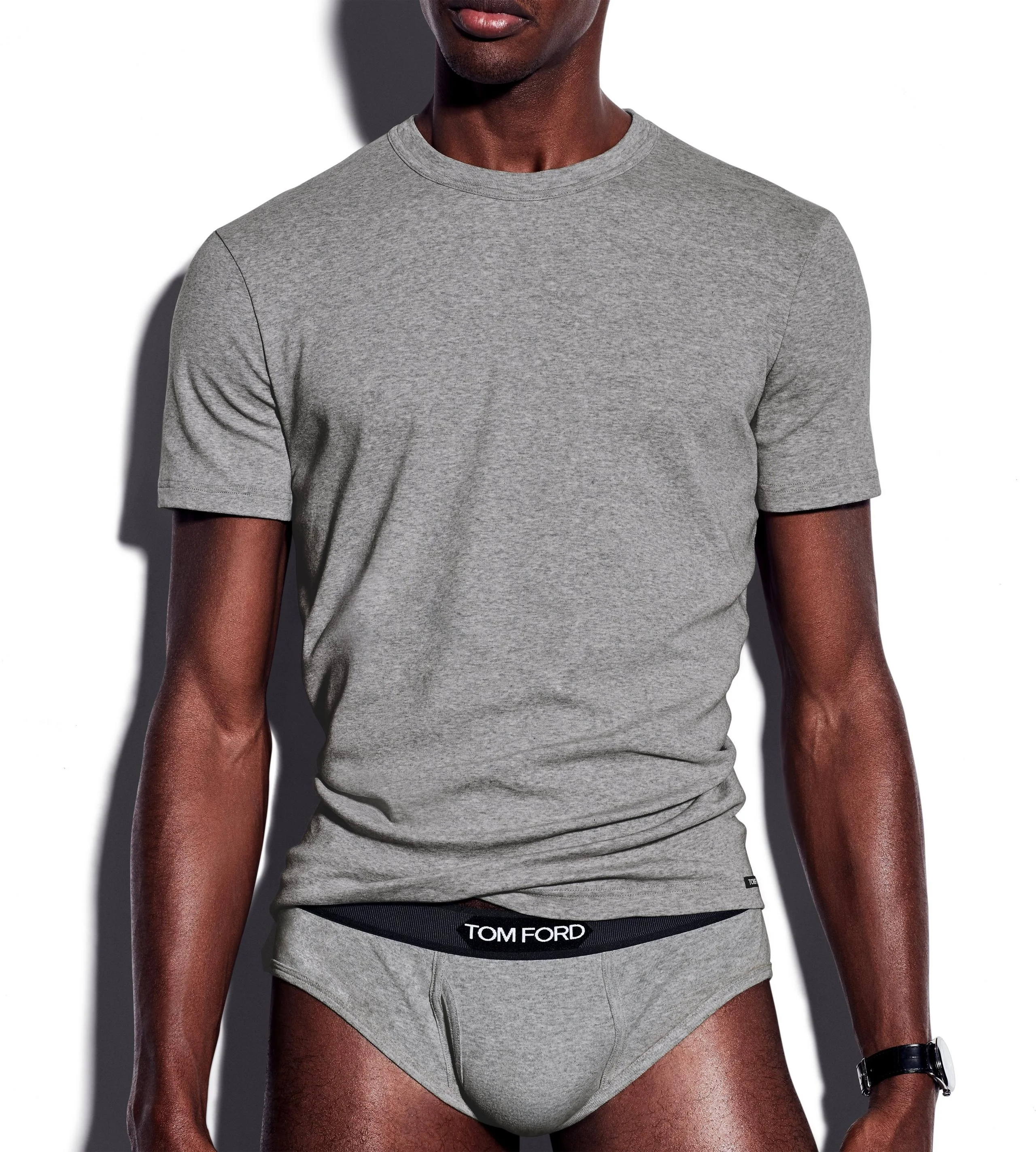 COTTON CREWNECK T-SHIRT - 1