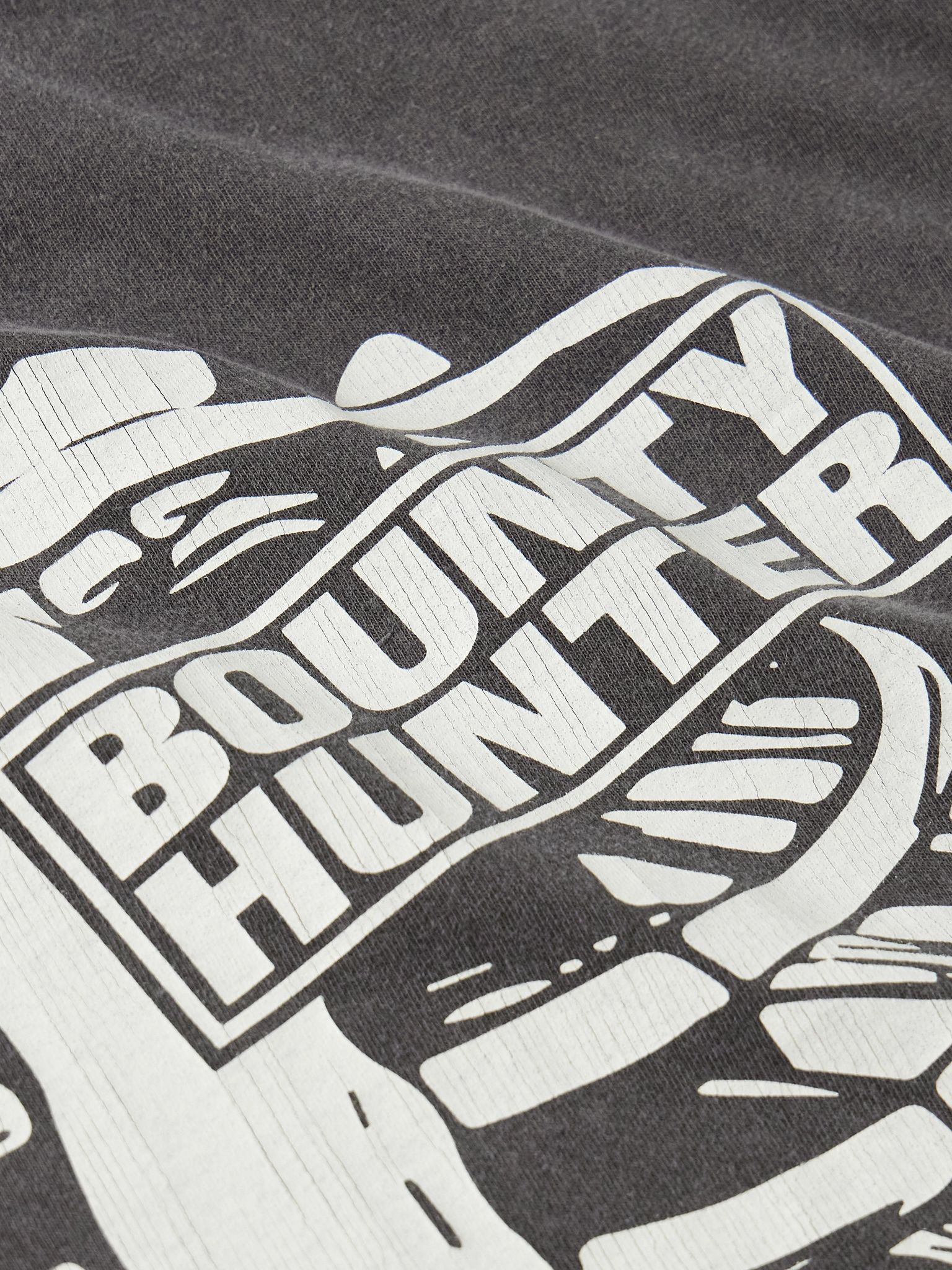 + Bounty Hunter Printed Cotton-Jersey T-Shirt Black - 4