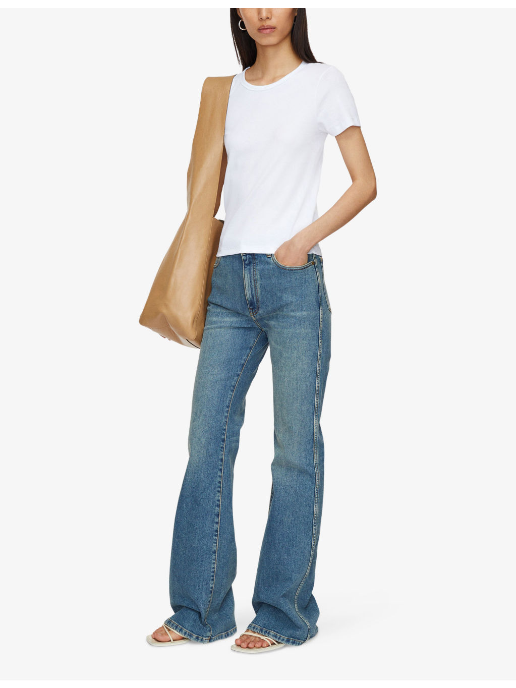 The Jersey Rib Round-Neck Stretch-Cotton T-Shirt - 2