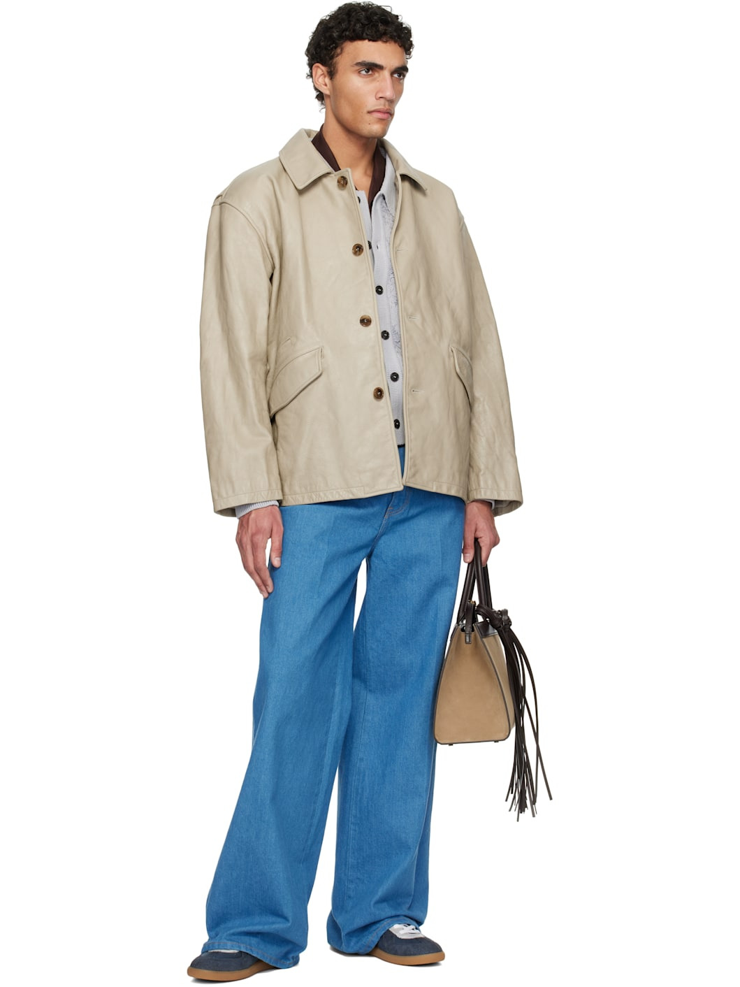 Tan & Brown Ibiza Cabas Tote - 4
