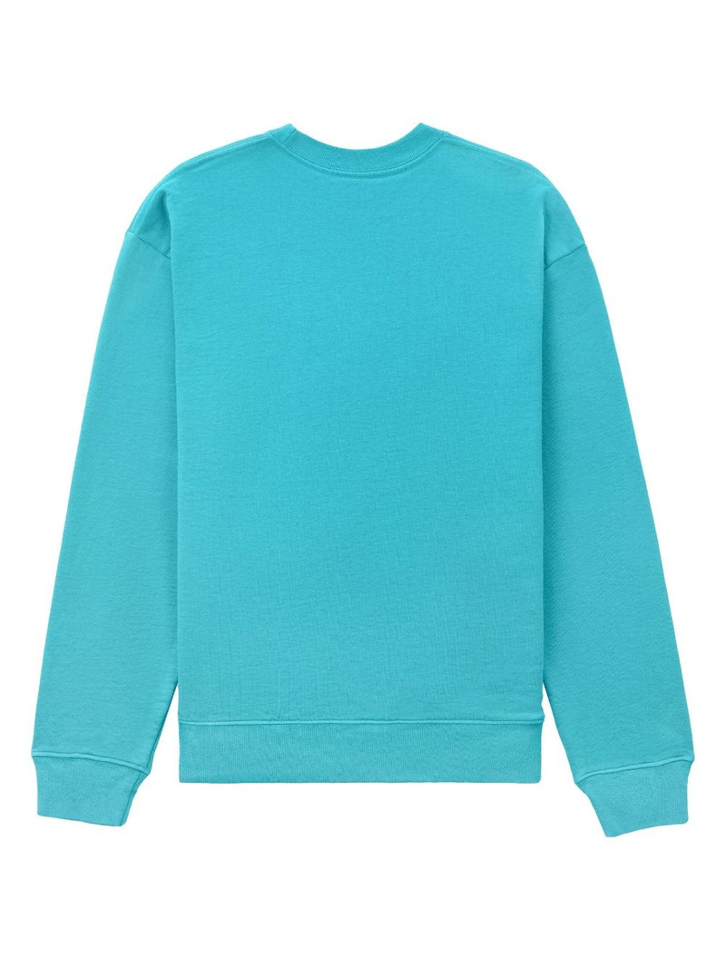 Sporty & Rich slogan-print crew-neck sweatshirt outlook