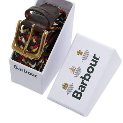 Barbour Barbour Tartan Coloured Stretch Belt Gift Box outlook