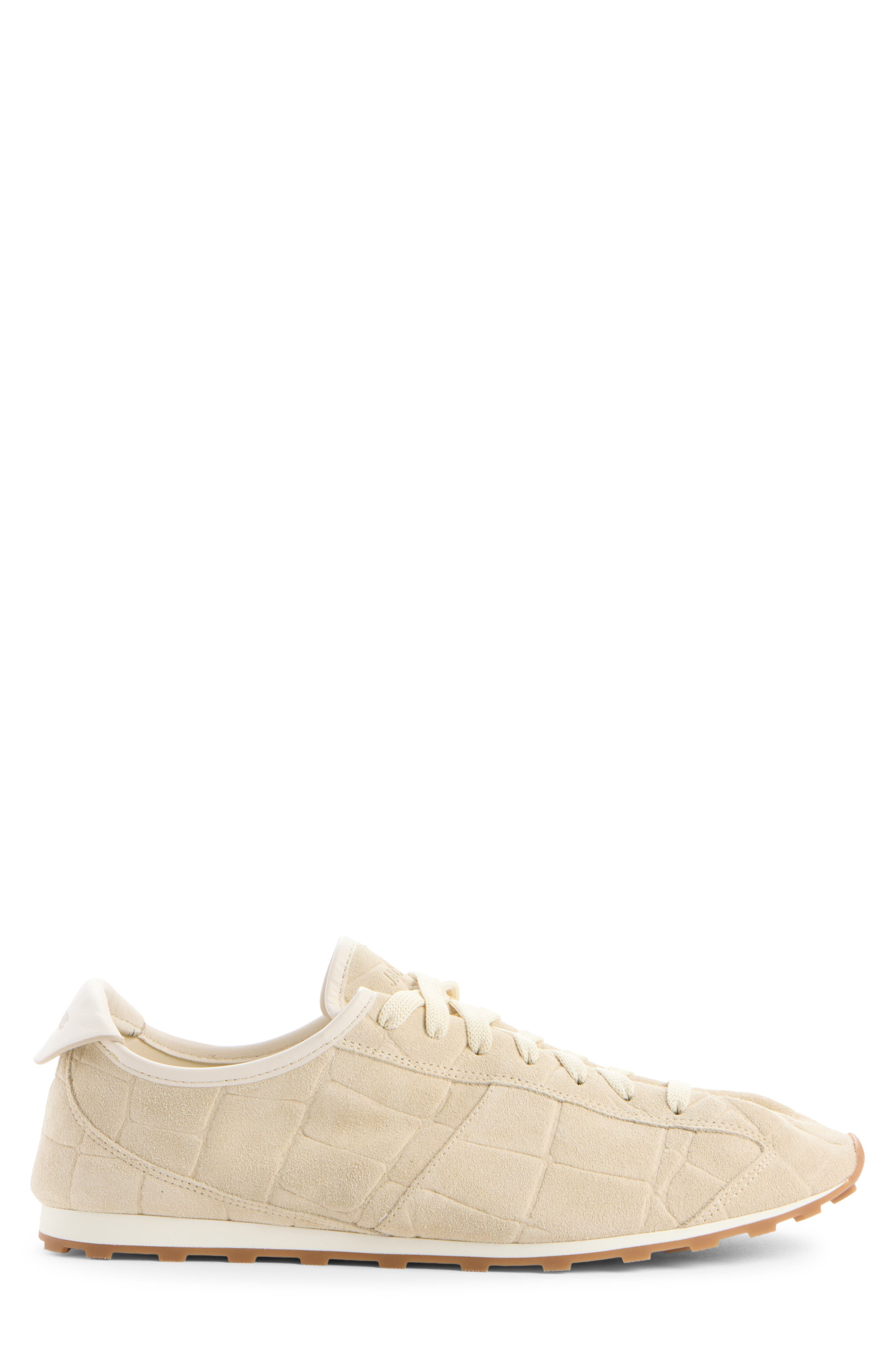 Jacquemus Les Tennis Low Top Sneaker in Ivory 120 at Nordstrom - 3
