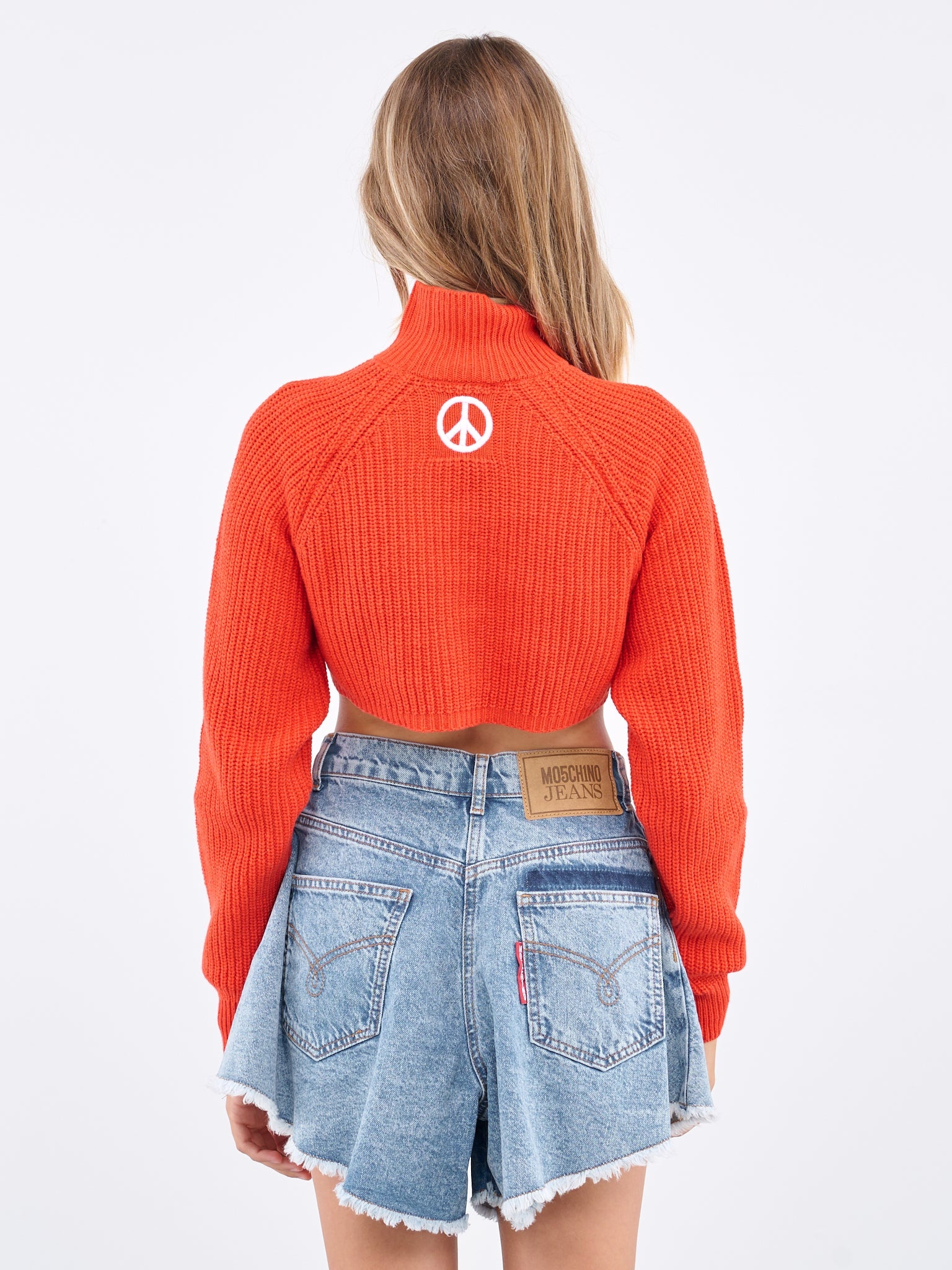 Knit Crop Sweater - 3