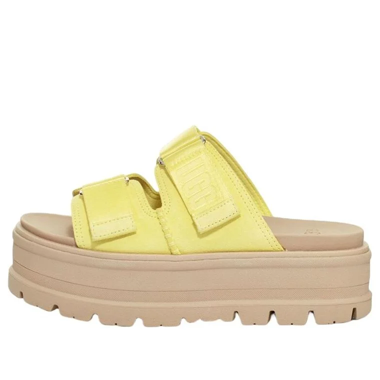 (WMNS) UGG Clem Suede 'Yellow' 1118771-LELI - 1