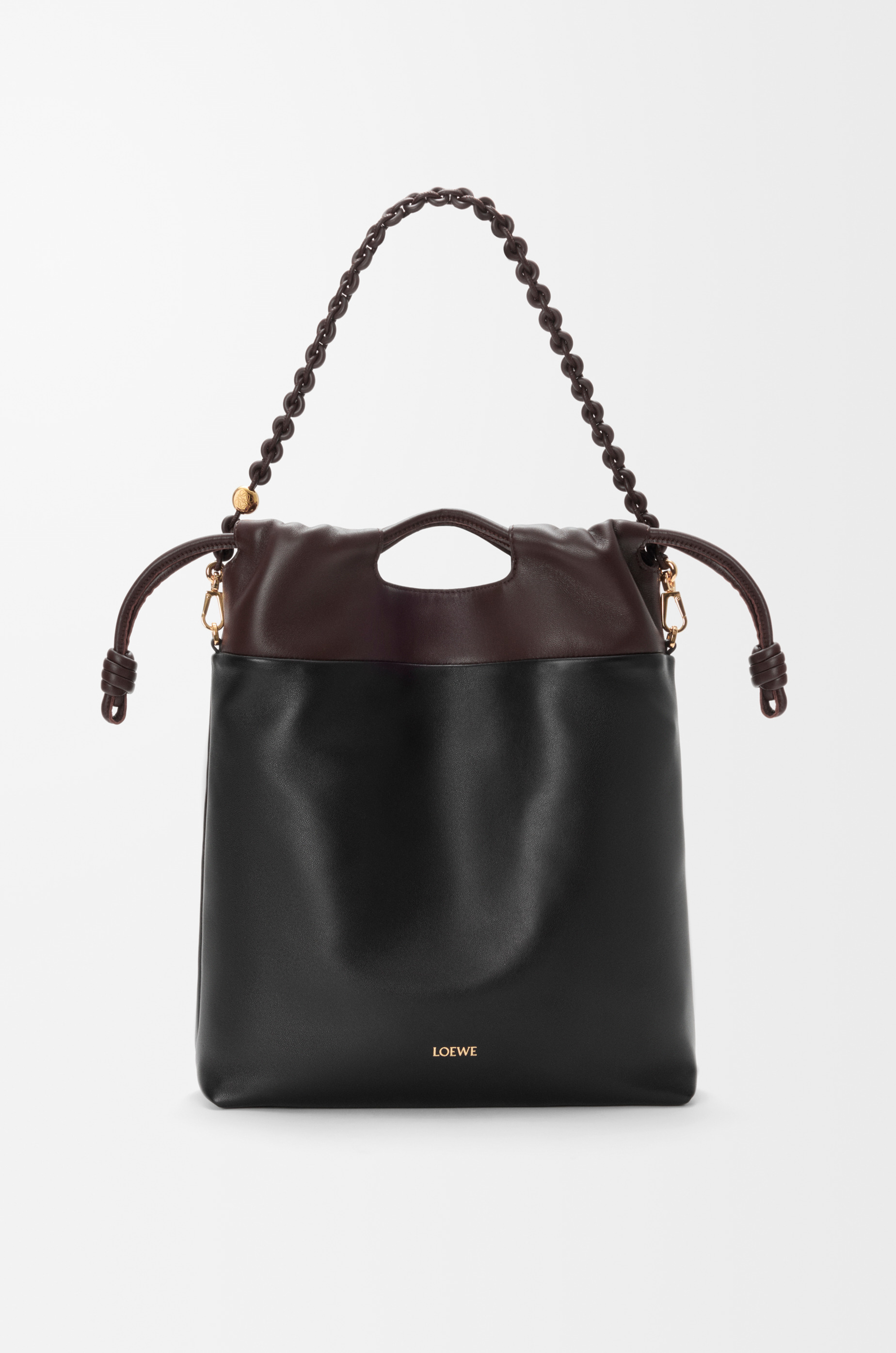 Flamenco purse tote in mellow nappa lambskin - 5