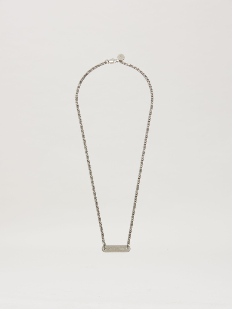 Logo Plate Necklace 1