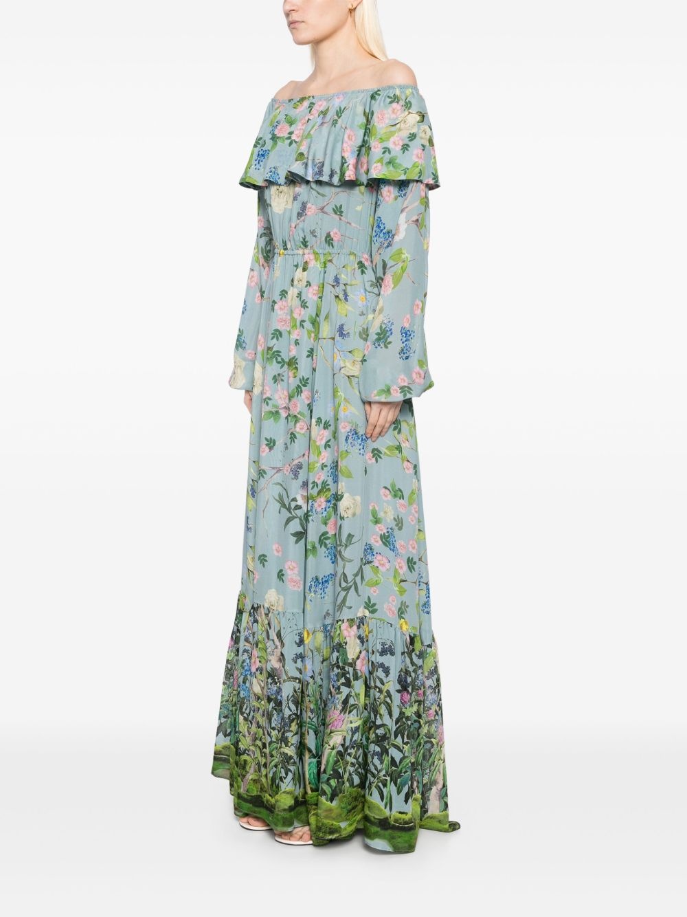 silk dress - 3