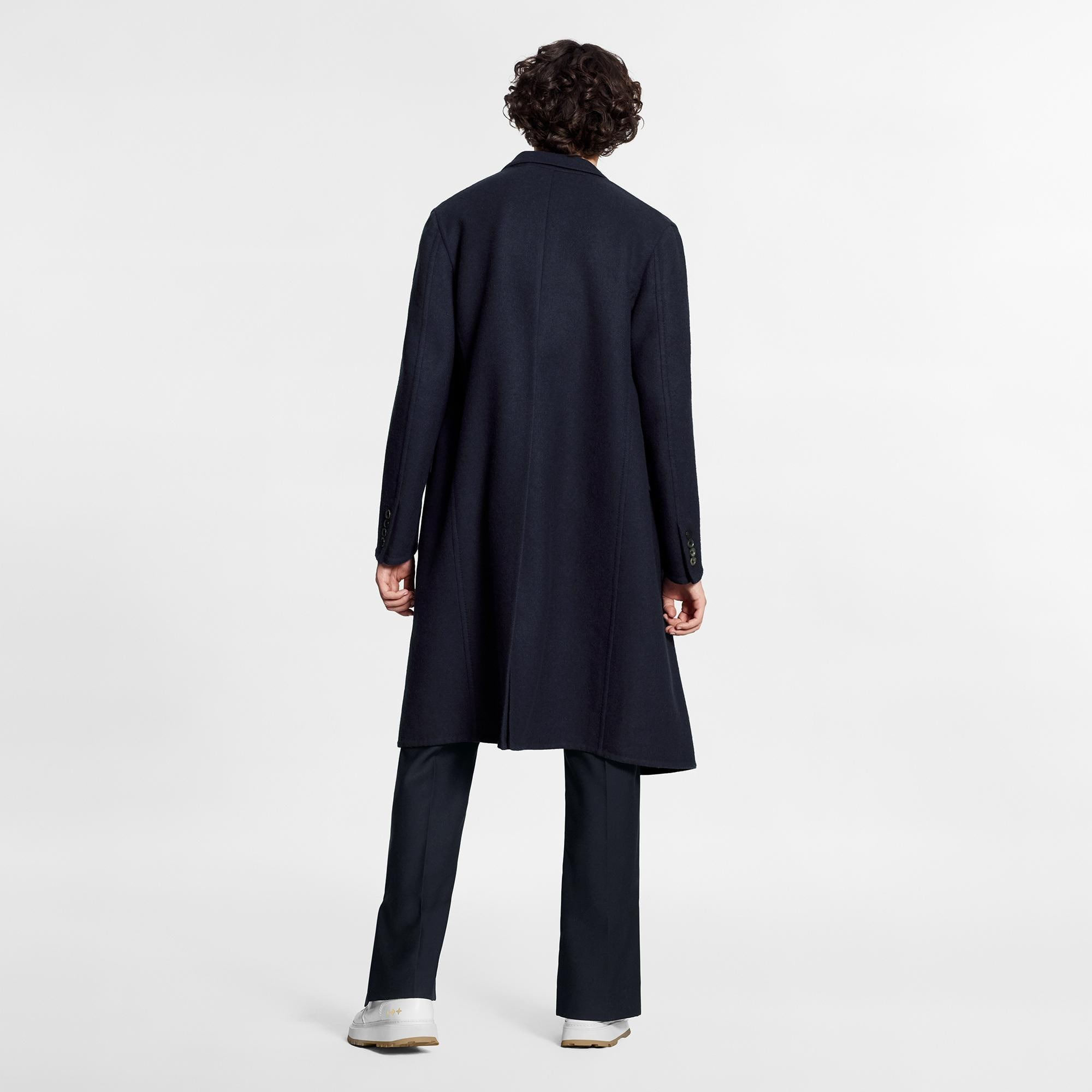 Doubleface Monogram Coat - 5
