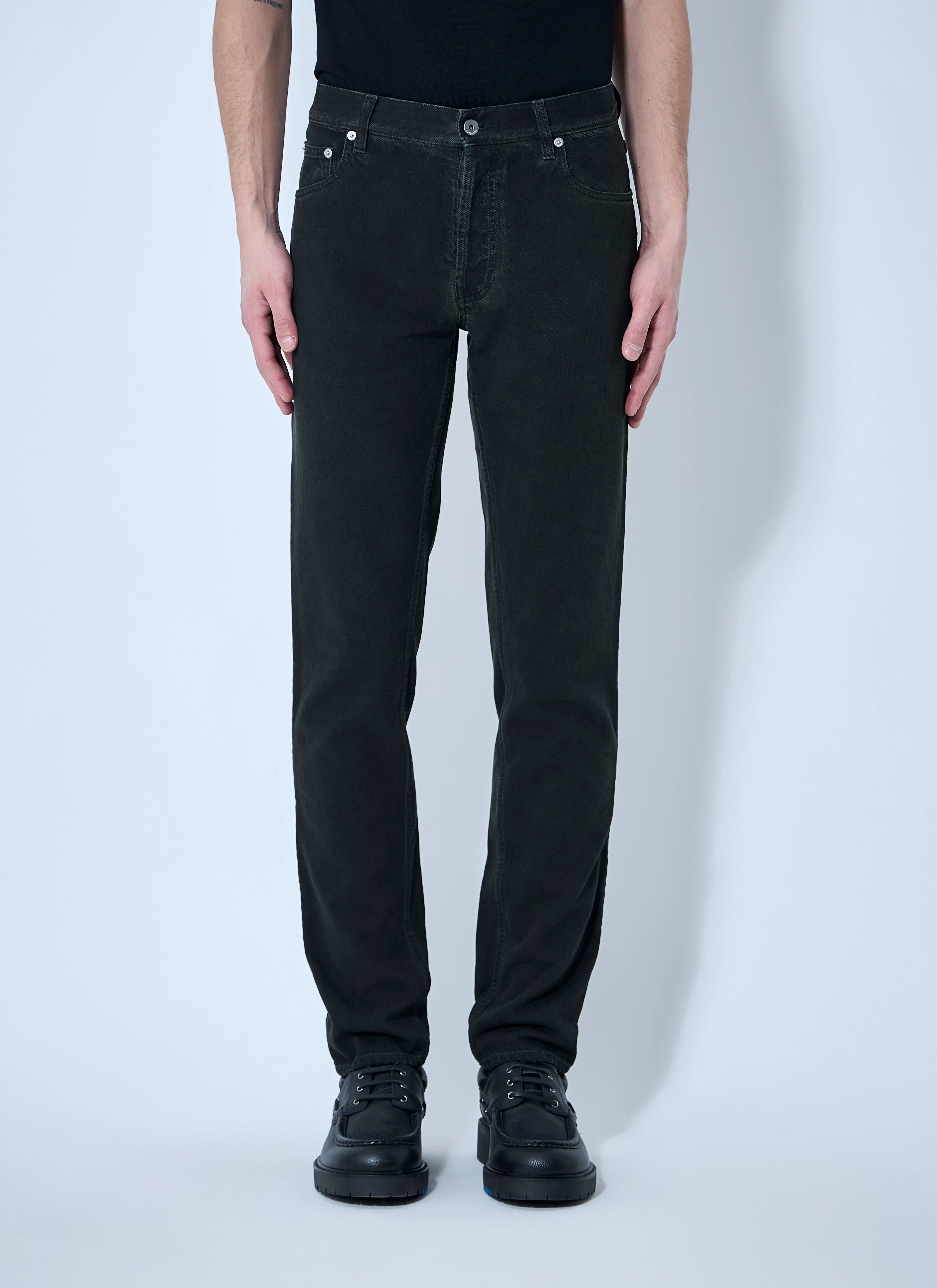 Logo Patch Jeans - 1