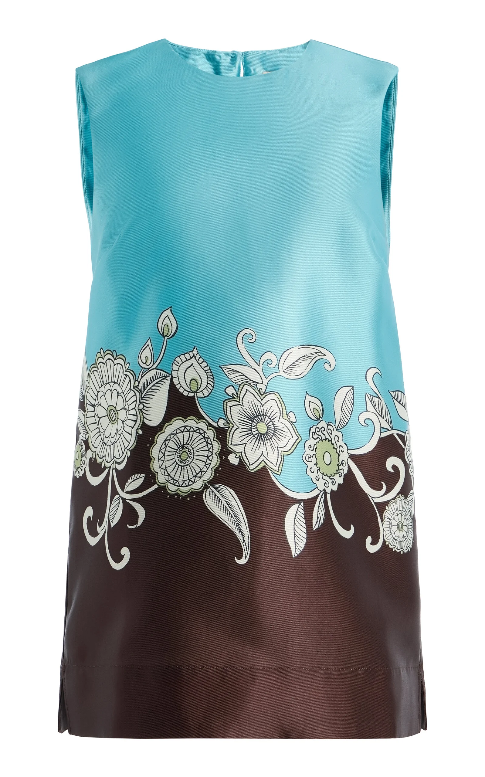 Gia Printed Twill Top multi - 1