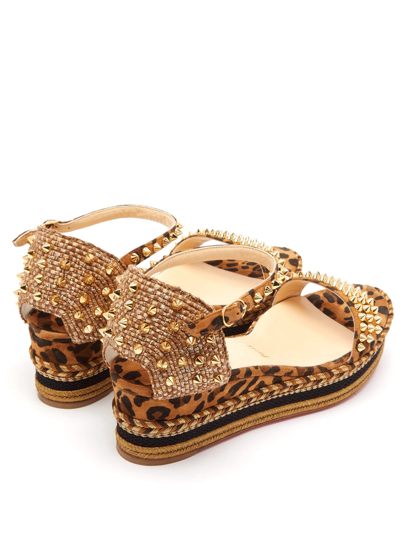 Madmonica 60 studded flatform sandals - 4