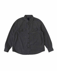 visvim LUMBER L/S CRASH GREY | REVERSIBLE