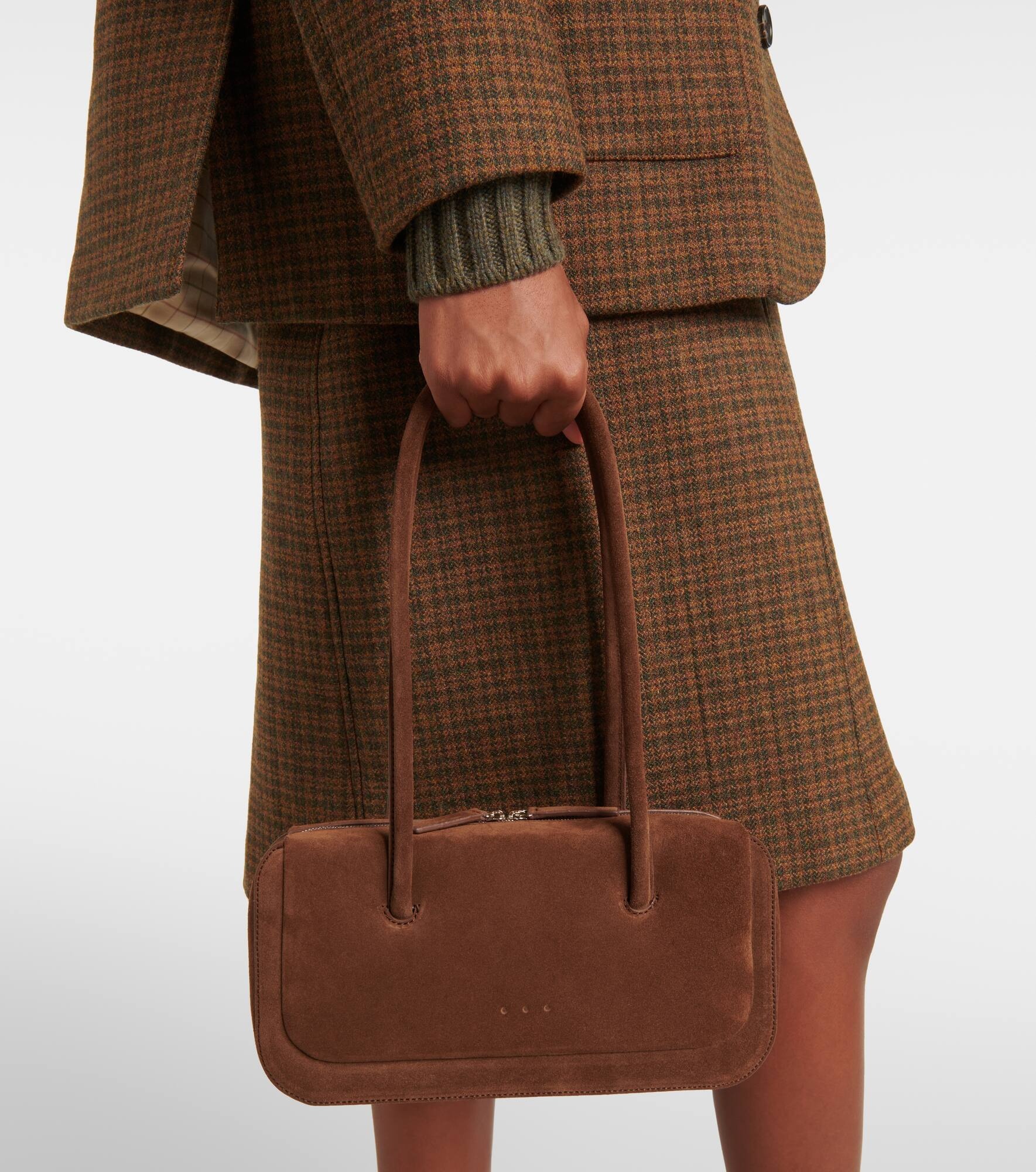 Lagune Mini suede shoulder bag - 6