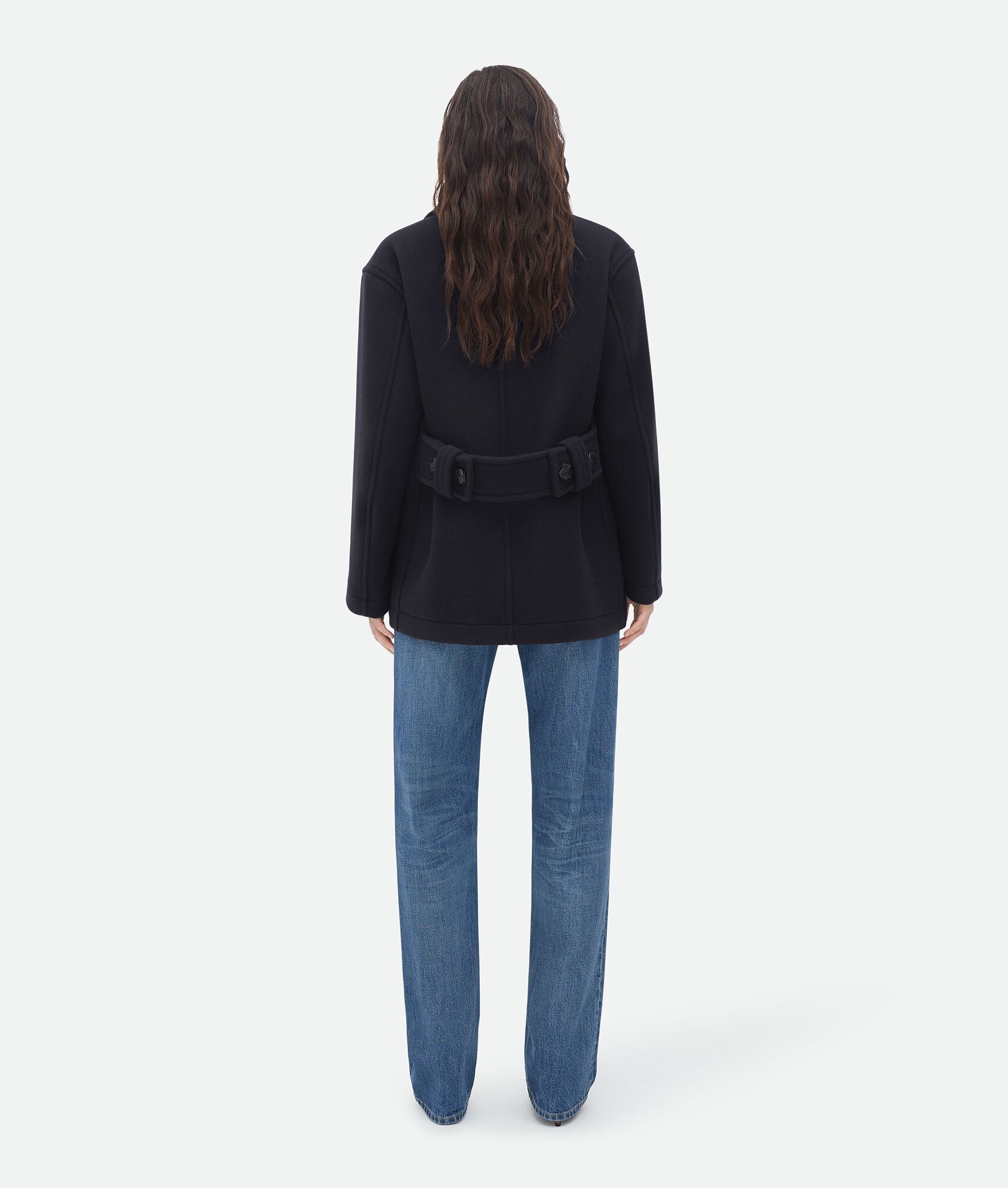 Wool And Cashmere Peacoat - 3