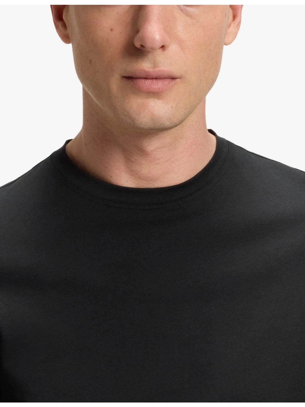 Beckham X BOSS Crewneck Short-Sleeve Cotton T-Shirt - 4