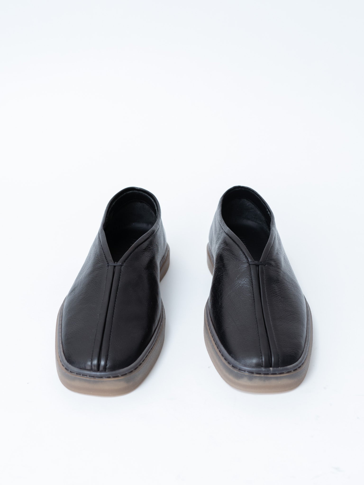 Linoleum Piped Sneakers - Black - 5