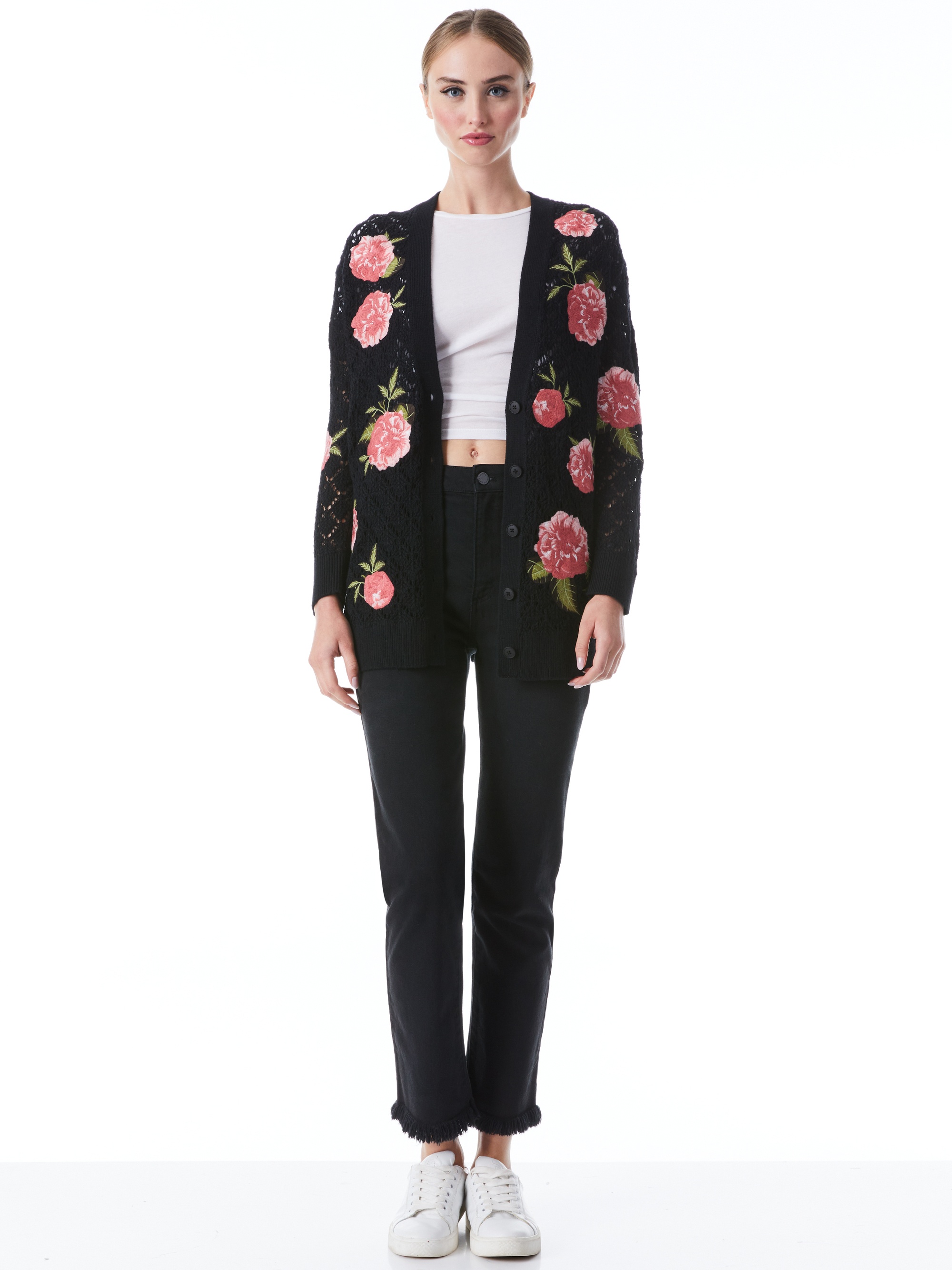 BRADFORD EMBROIDERED GRANDPA CARDIGAN - 4