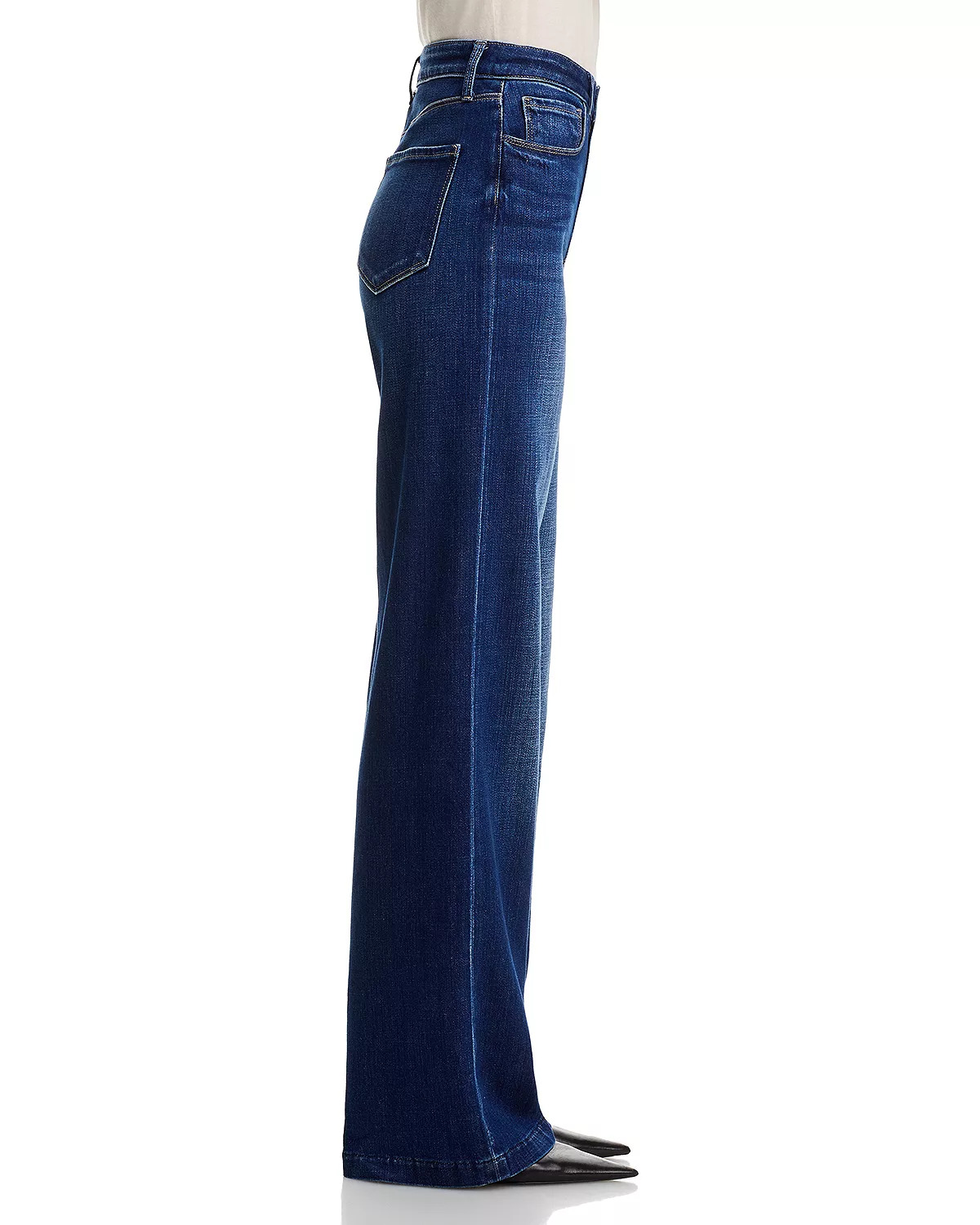 Scottie High Rise Wide Leg Jeans in Marvista - 5
