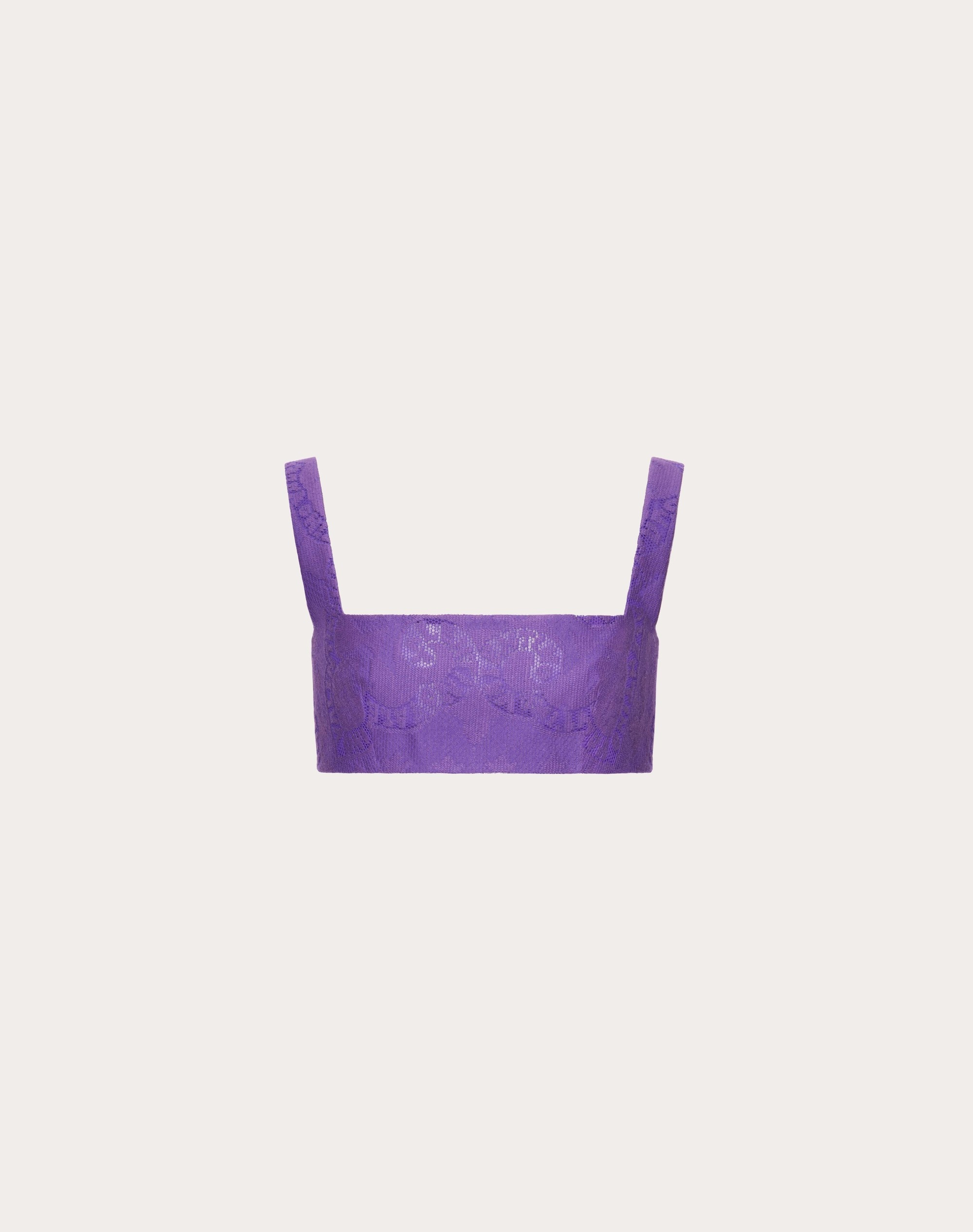 COTTON GUIPURE LACE BRALETTE - 1