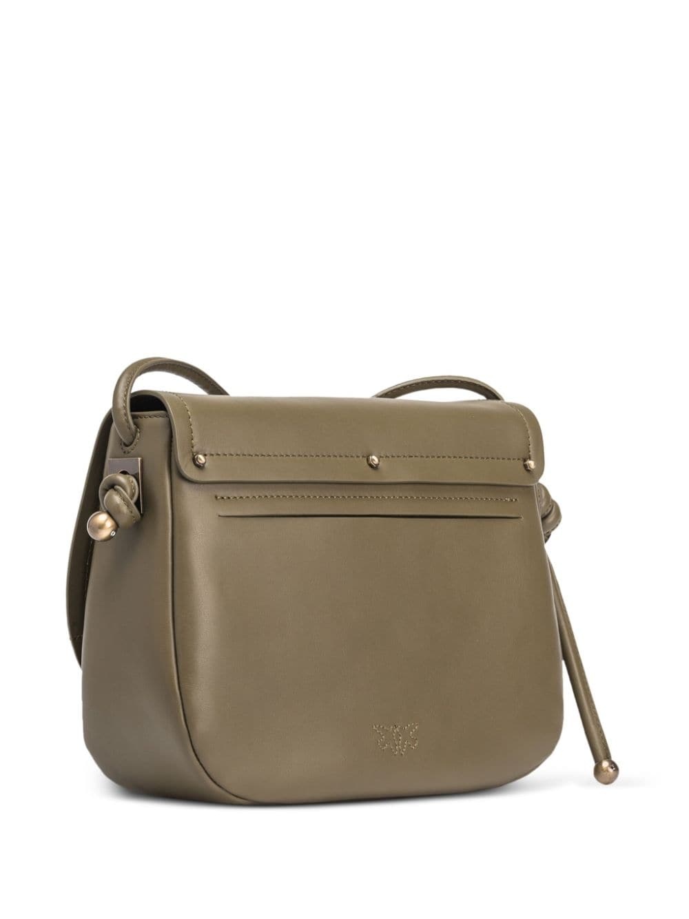 logo-lettering leather crossbody bag - 2