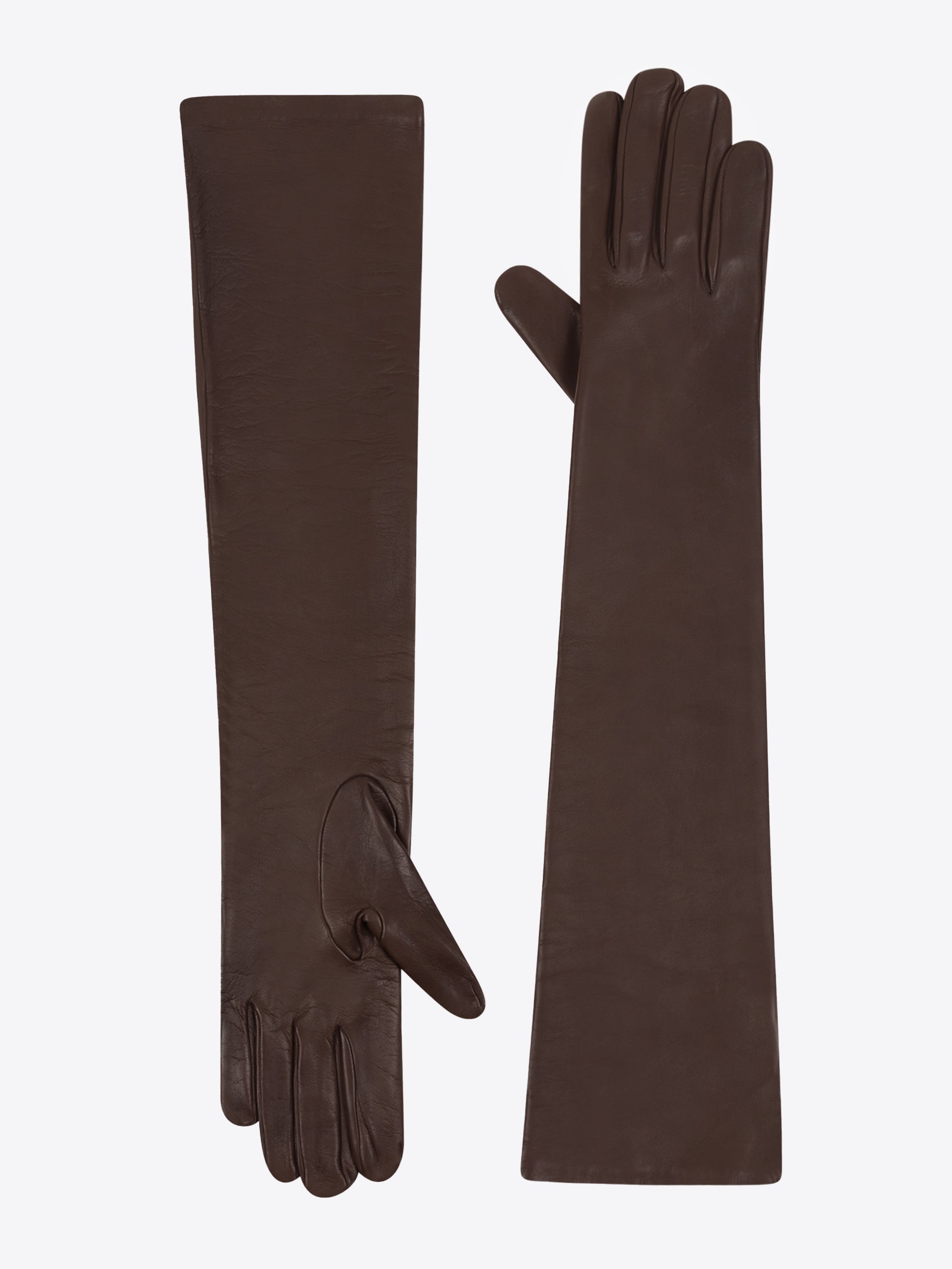 LONG LEATHER GLOVES - 2
