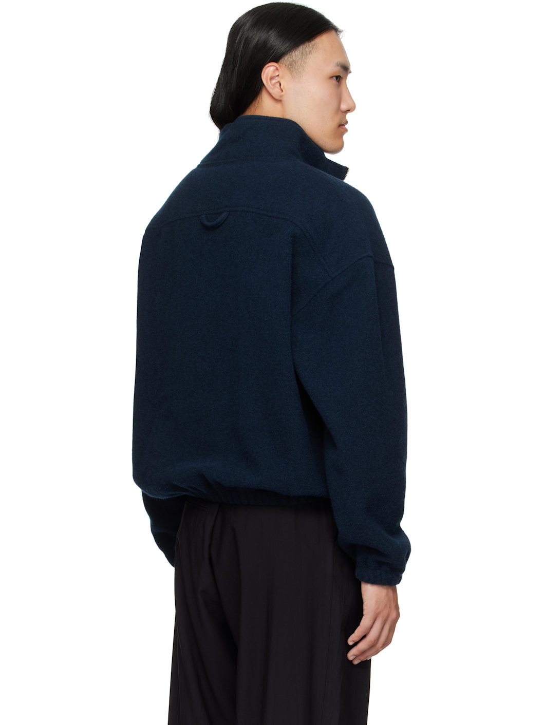 Blue Fleece Sweater - 3