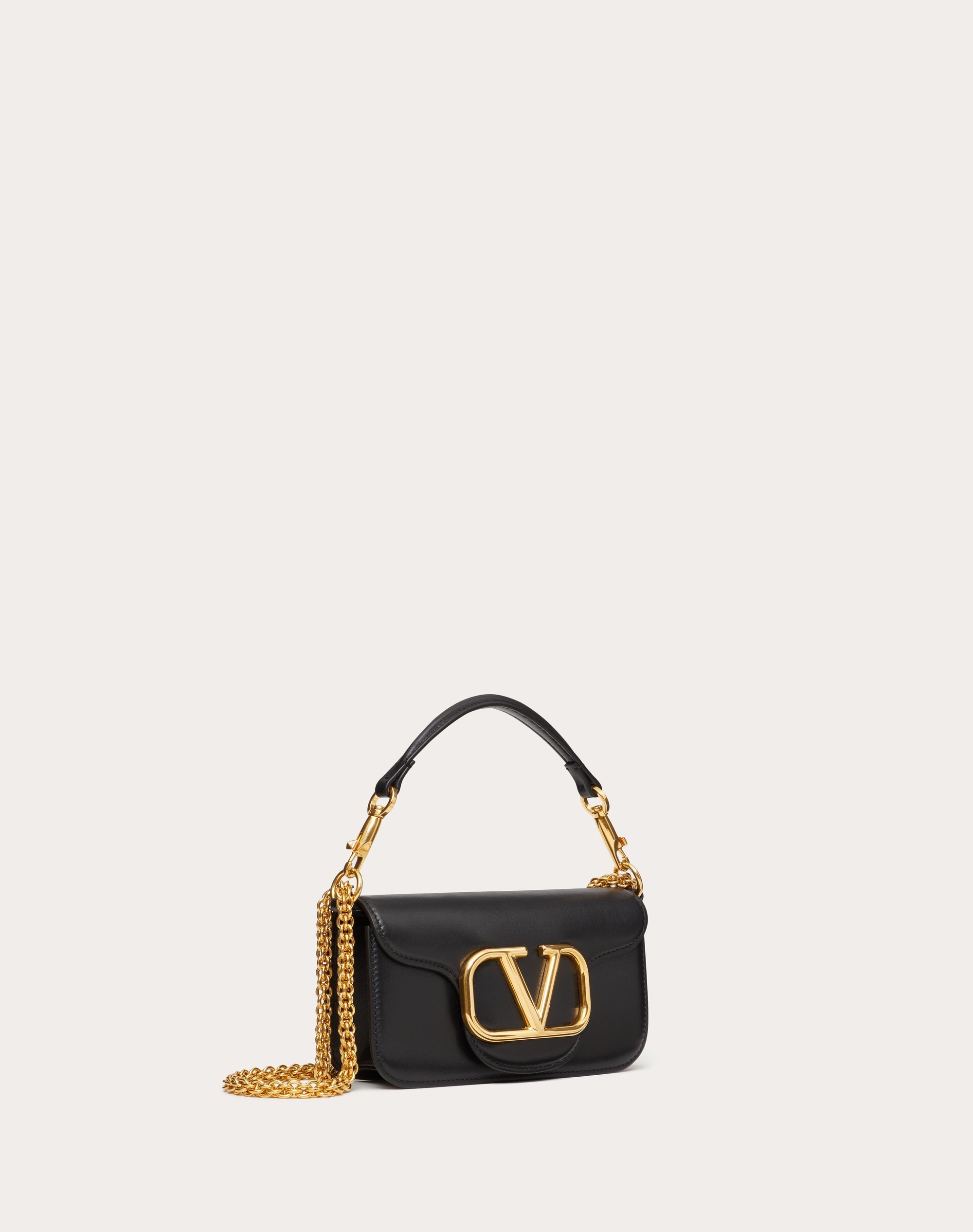 VALENTINO GARAVANI LOCÒ SMALL SHOULDER BAG IN CALFSKIN - 3