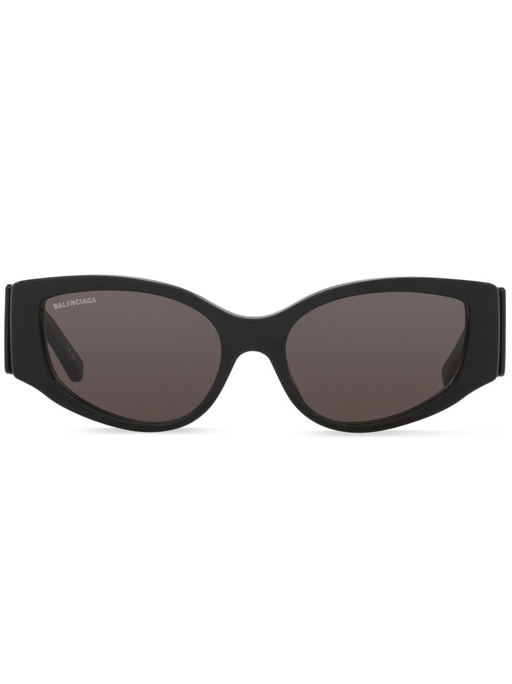 logo-print cat-eye sunglasses - 1