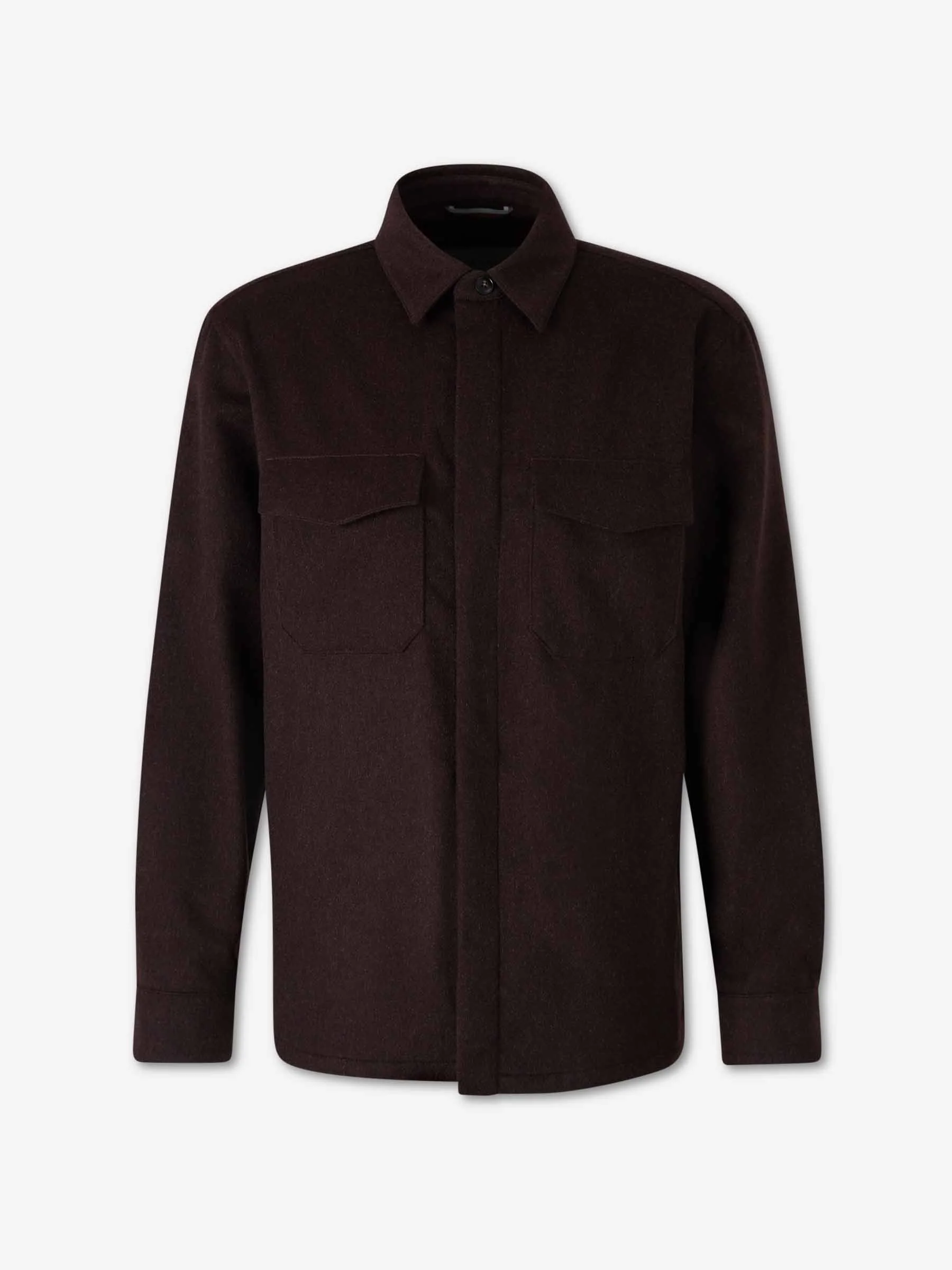 CASHMERE OVERSHIRT - 1