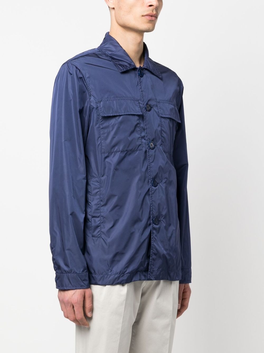 buttoned long-sleeve shirt - 3