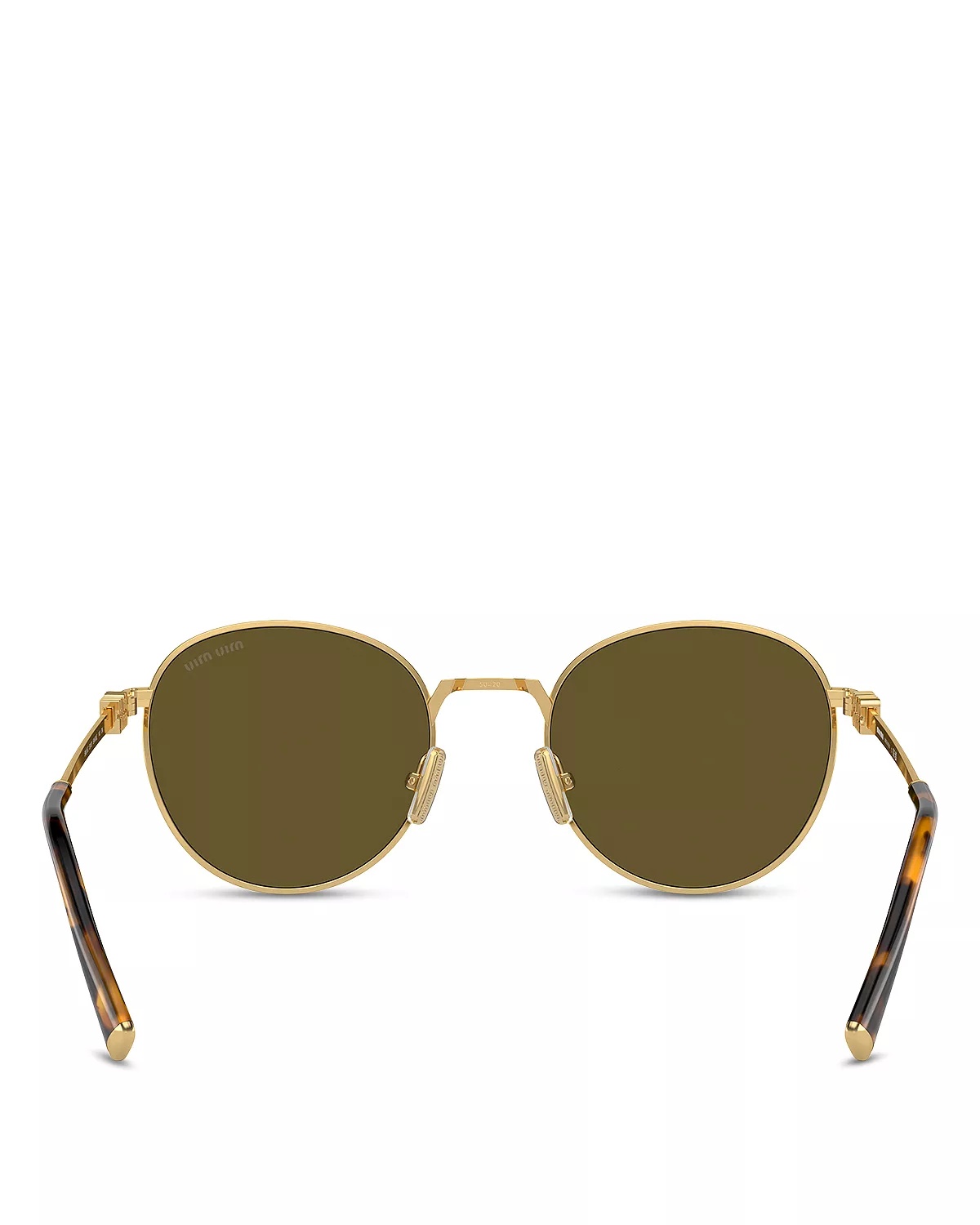 Regarde Metal Round Sunglasses, 50mm - 5