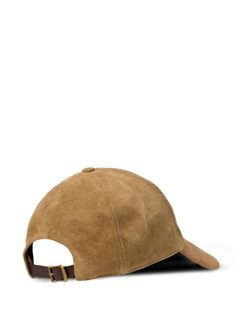 RRL by Ralph Lauren suede baseball cap outlook