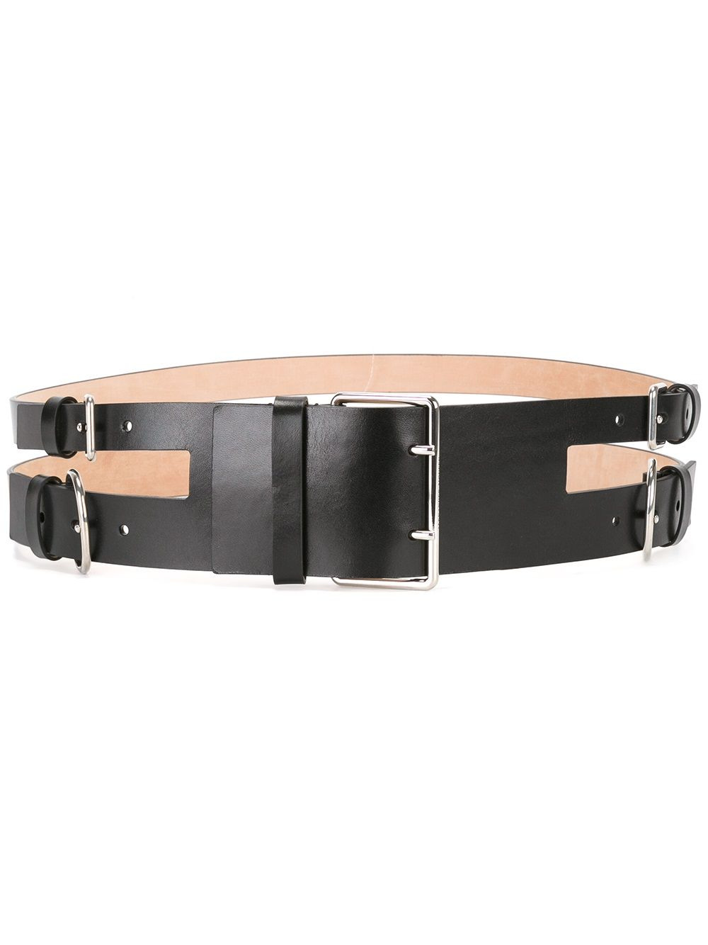 multi buckle belt - 1