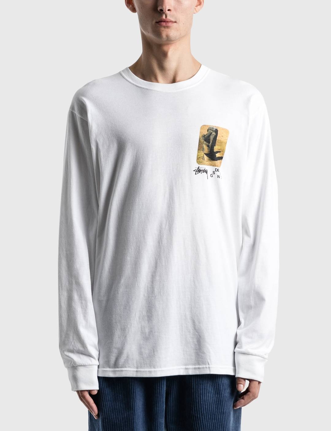 Moai Long Sleeve T-Shirt - 1