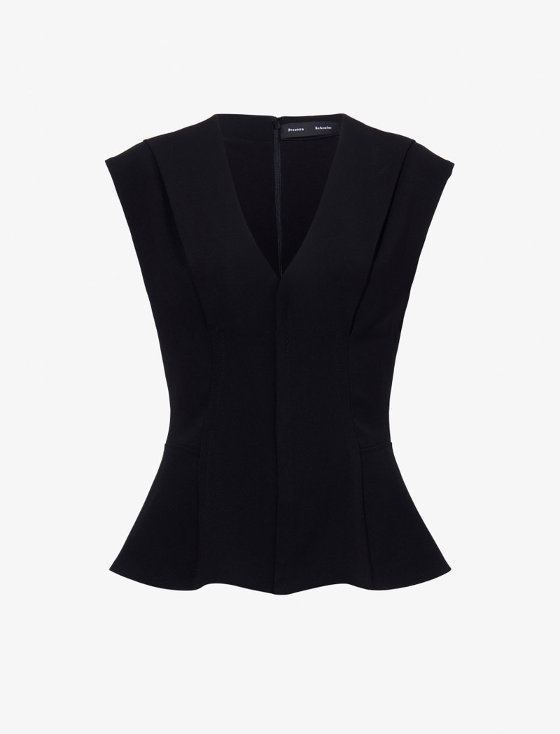 Janet Top in Matte Viscose Crepe 1