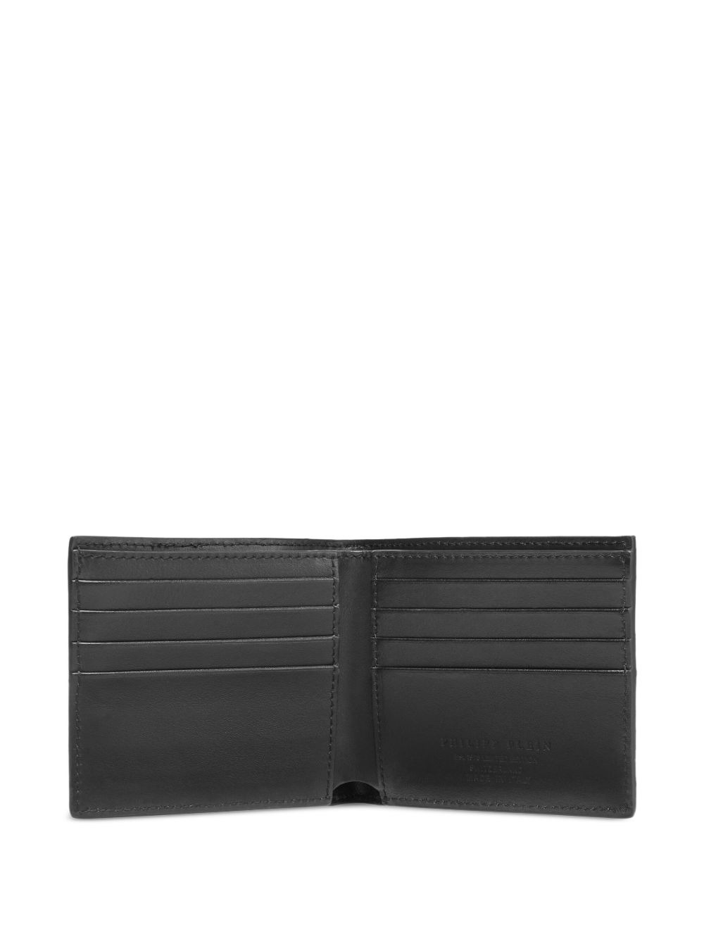 rhinestone-embellished monogram wallet - 2