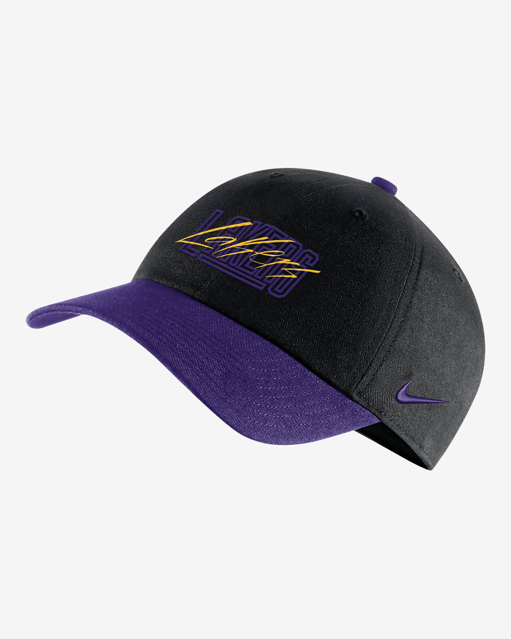 Los Angeles Lakers Heritage86 Nike NBA Adjustable Hat - 1