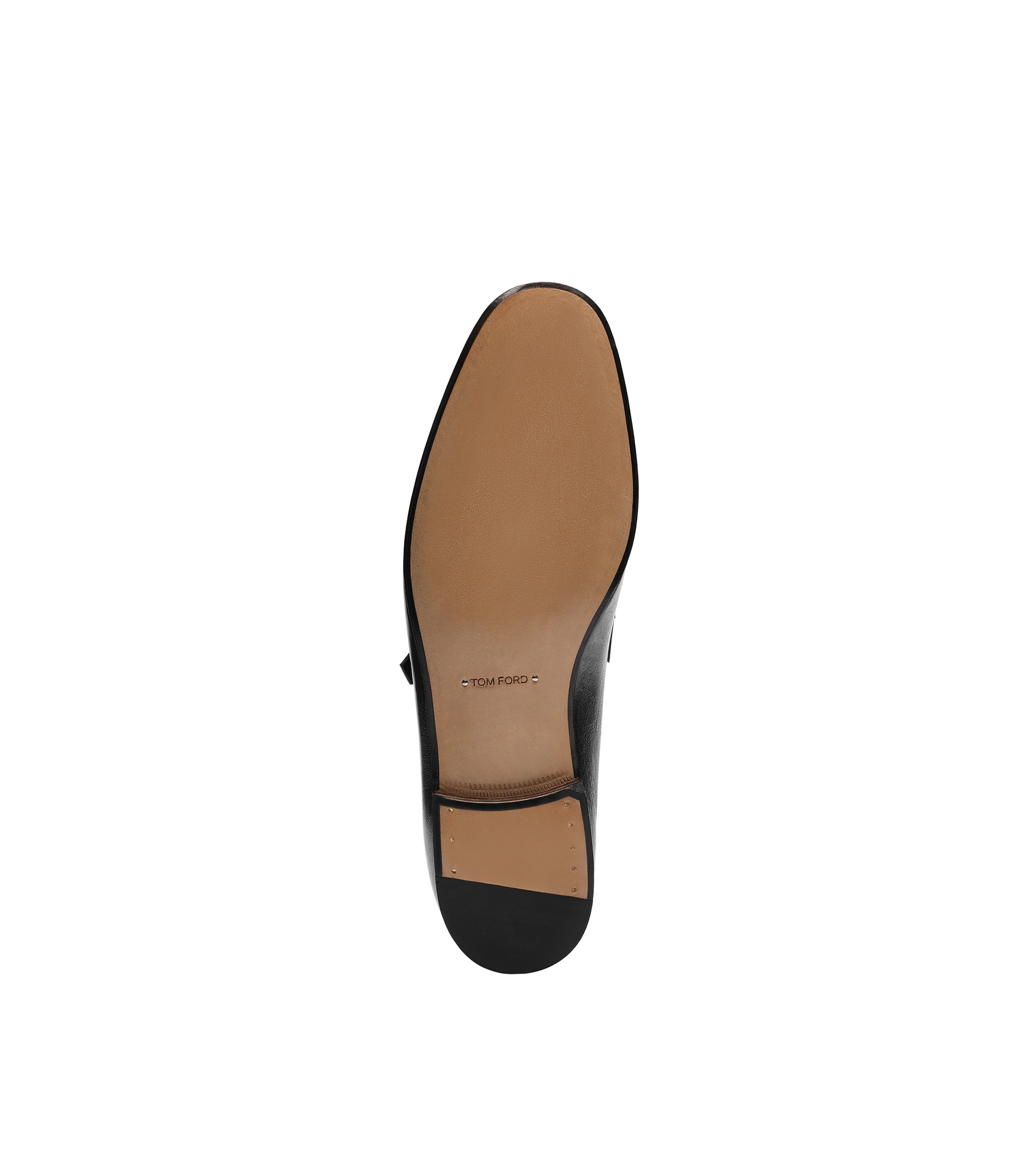 SUPPLE GRAIN LEATHER GIGI TWISTED BAND BUCKLE LOAFER - 4