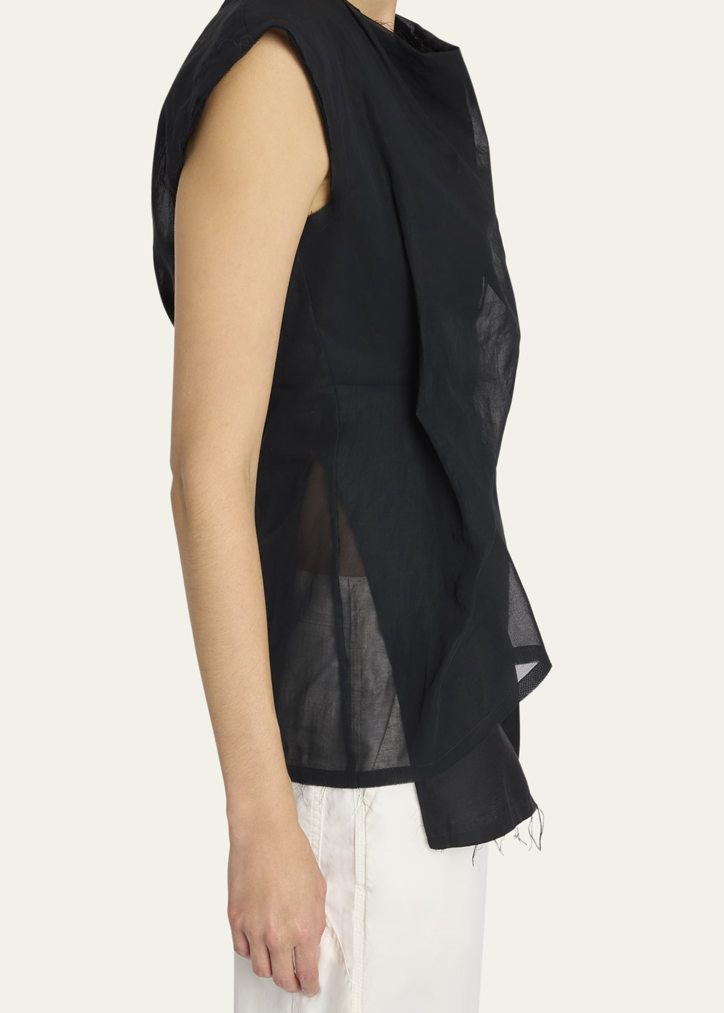 Inawa Draped Layered Sleeveless Top - 5
