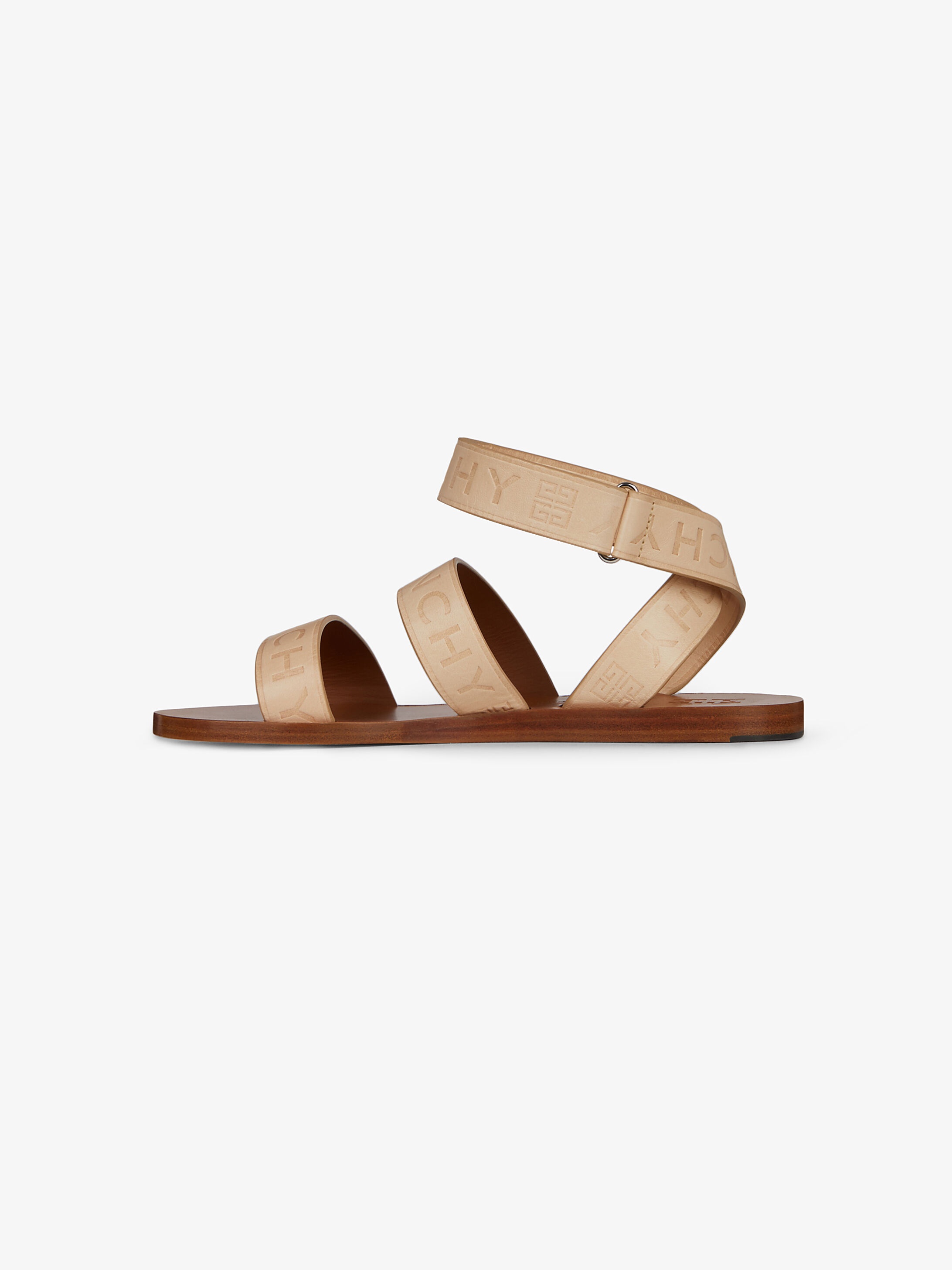 GIVENCHY 4G sandals in leather - 5