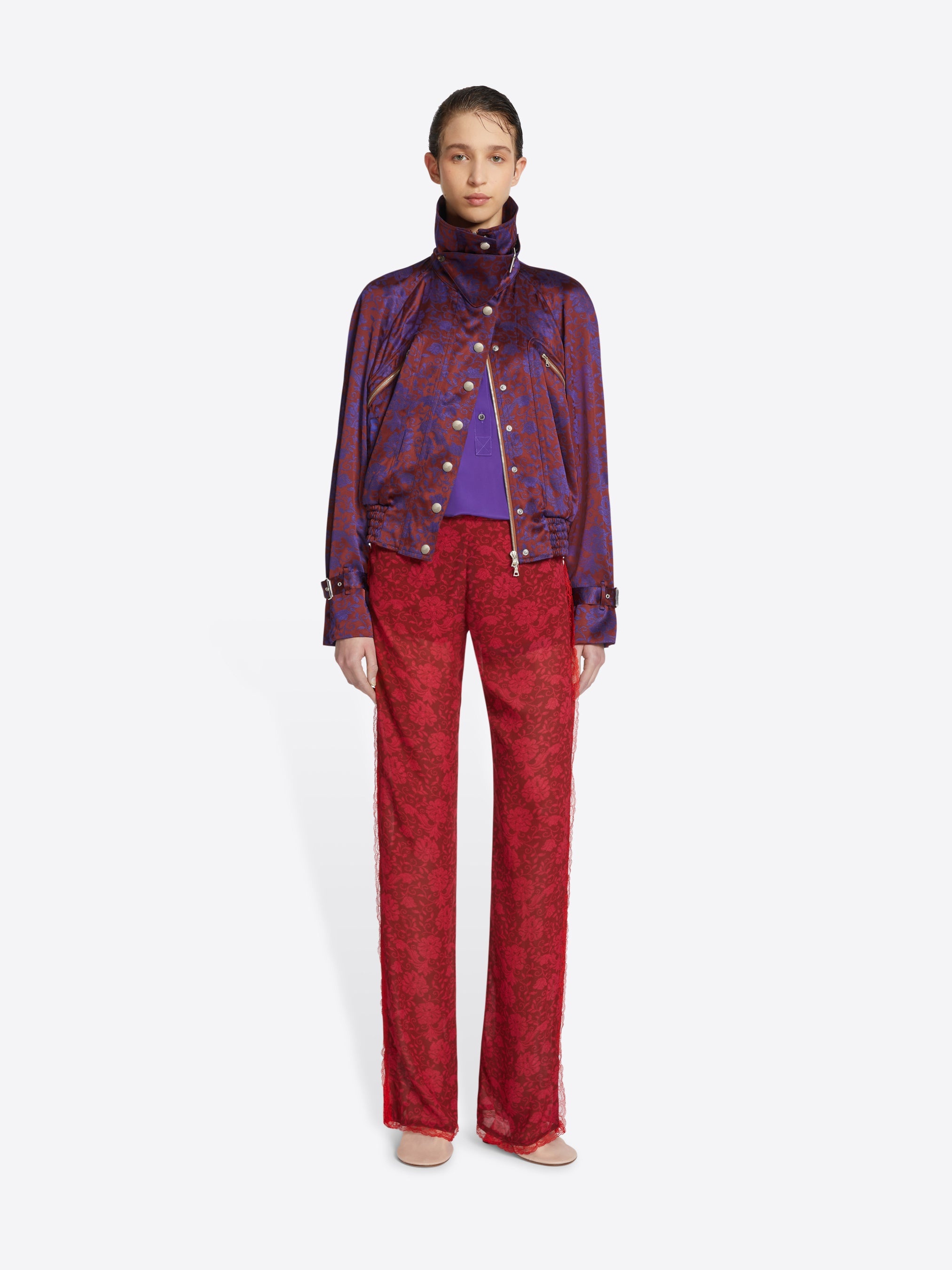 JACQUARD BOMBER - 2