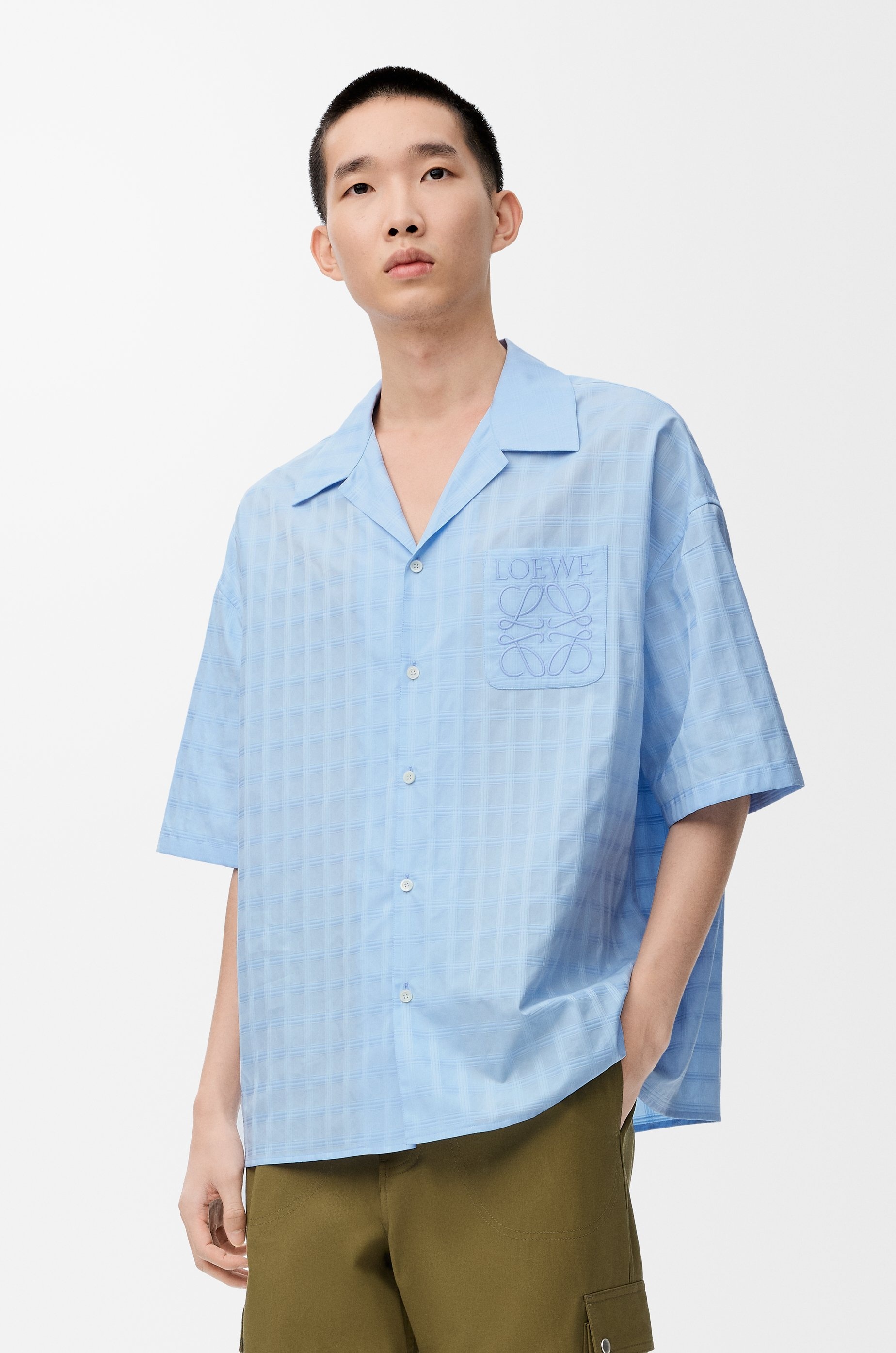 Short sleeve shirt in cotton - 3
