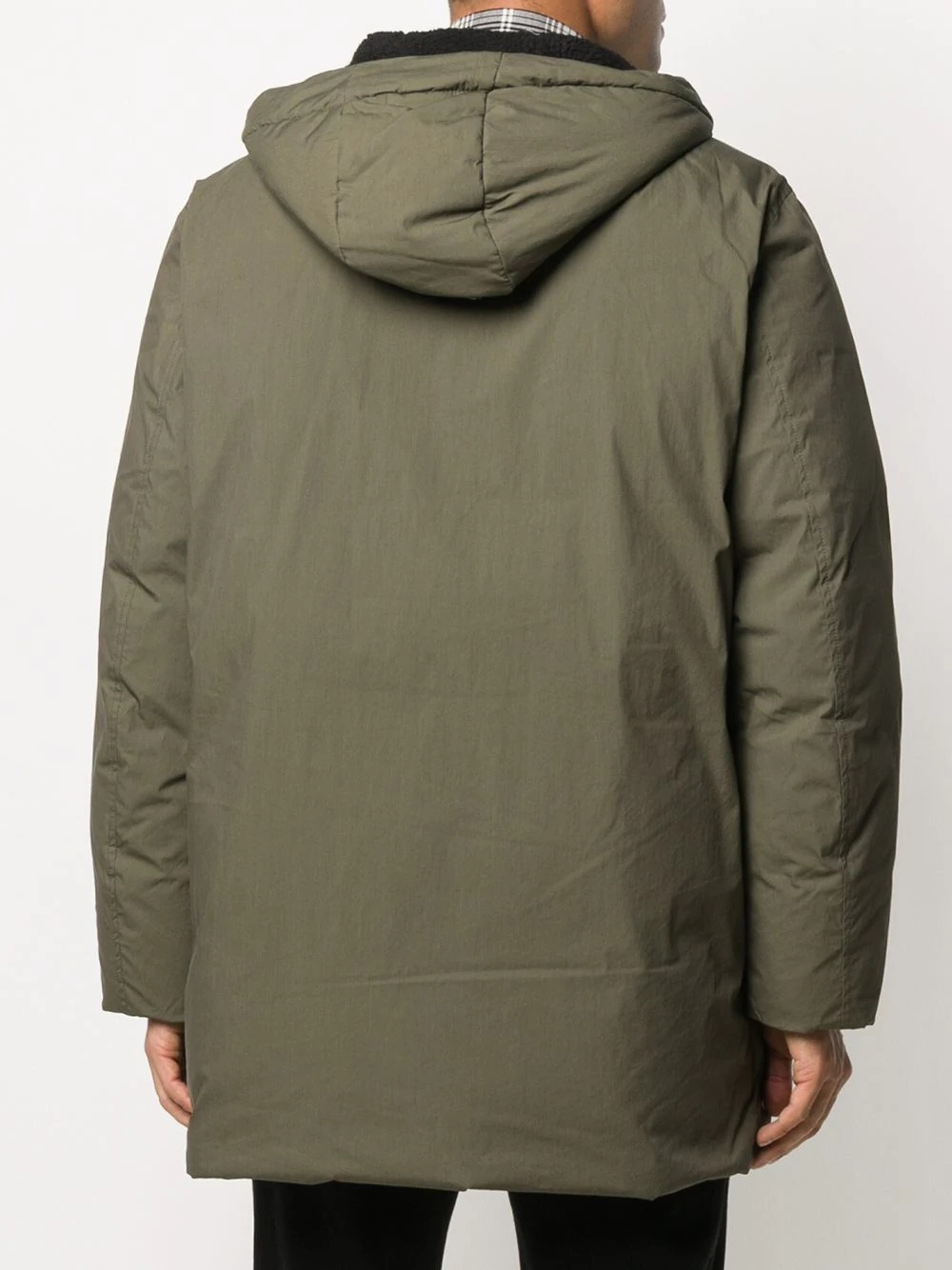 hooded parka coat - 4